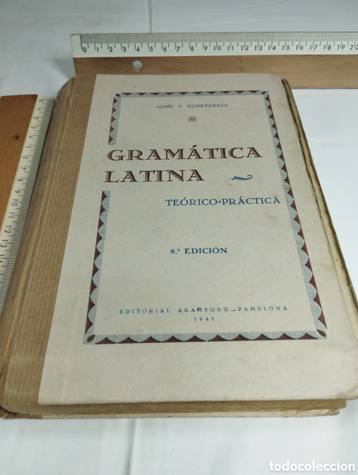 Libros de segunda mano: Gram&aacute;tica latina. Gili y Echevarr&iacute;a, 1943 - Foto 1