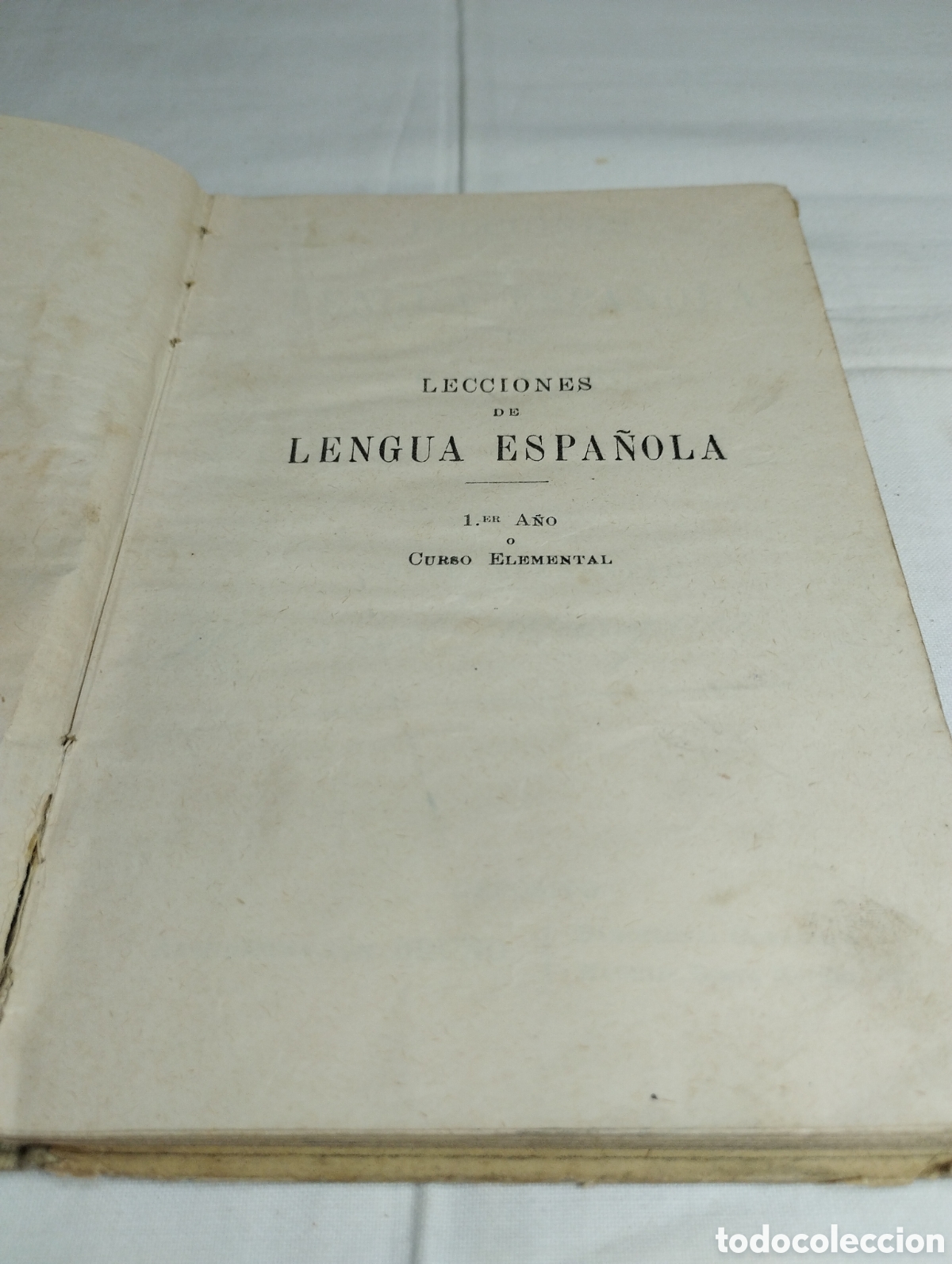 Libros de segunda mano: Lecciones de lengua espa&ntilde;ola. G. M. Bru&ntilde;o - Foto 2