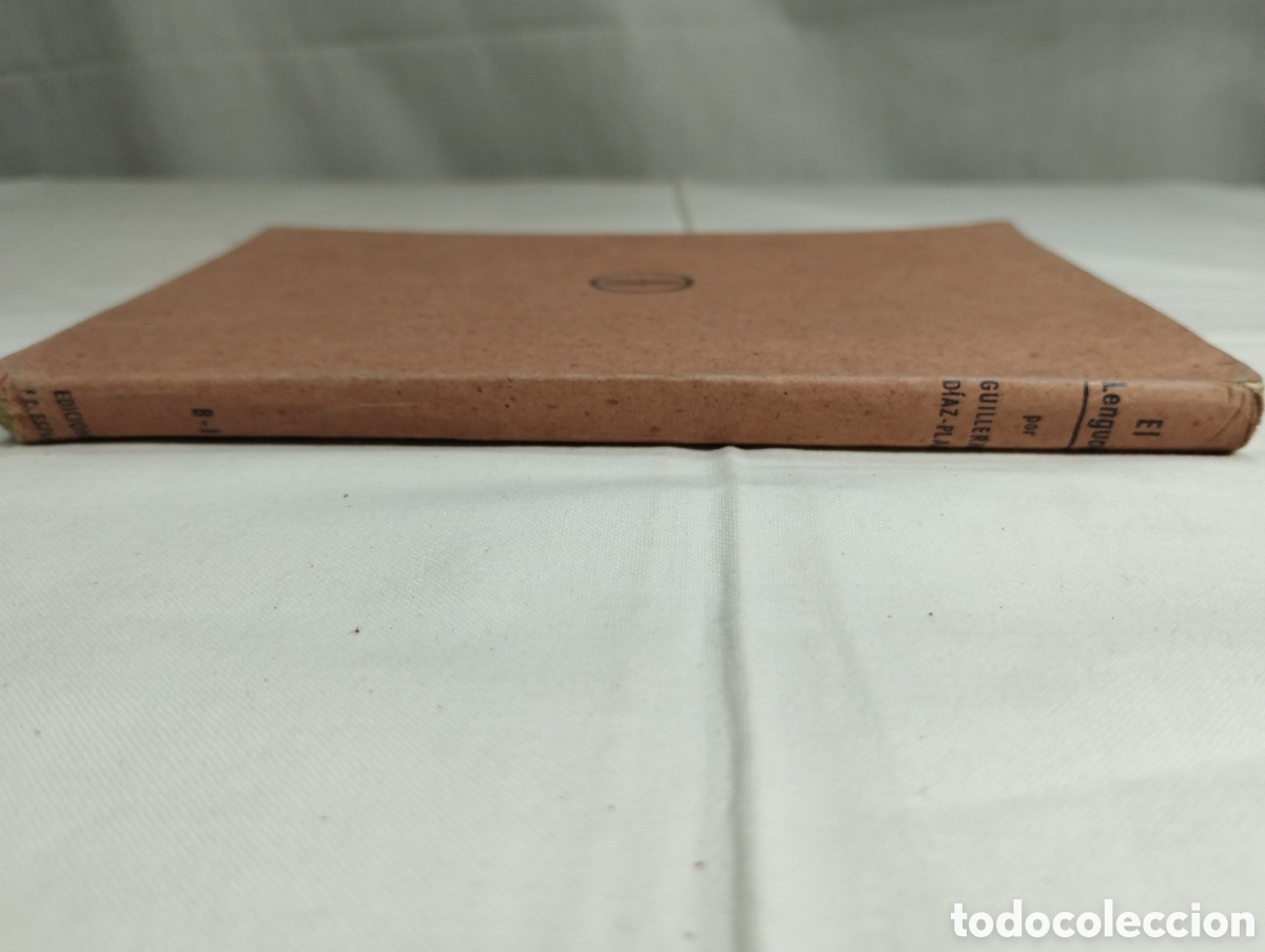 Libros de segunda mano: El lenguaje. Guillermo D&iacute;az, 1942 - Foto 3