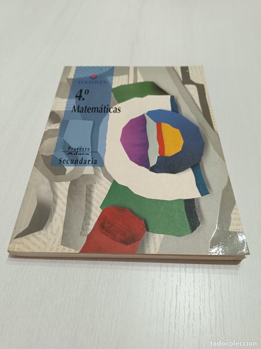 Libros de segunda mano: MATEMATICAS 4&ordm;. SECUNDARIA. EDELVIVES - Foto 1