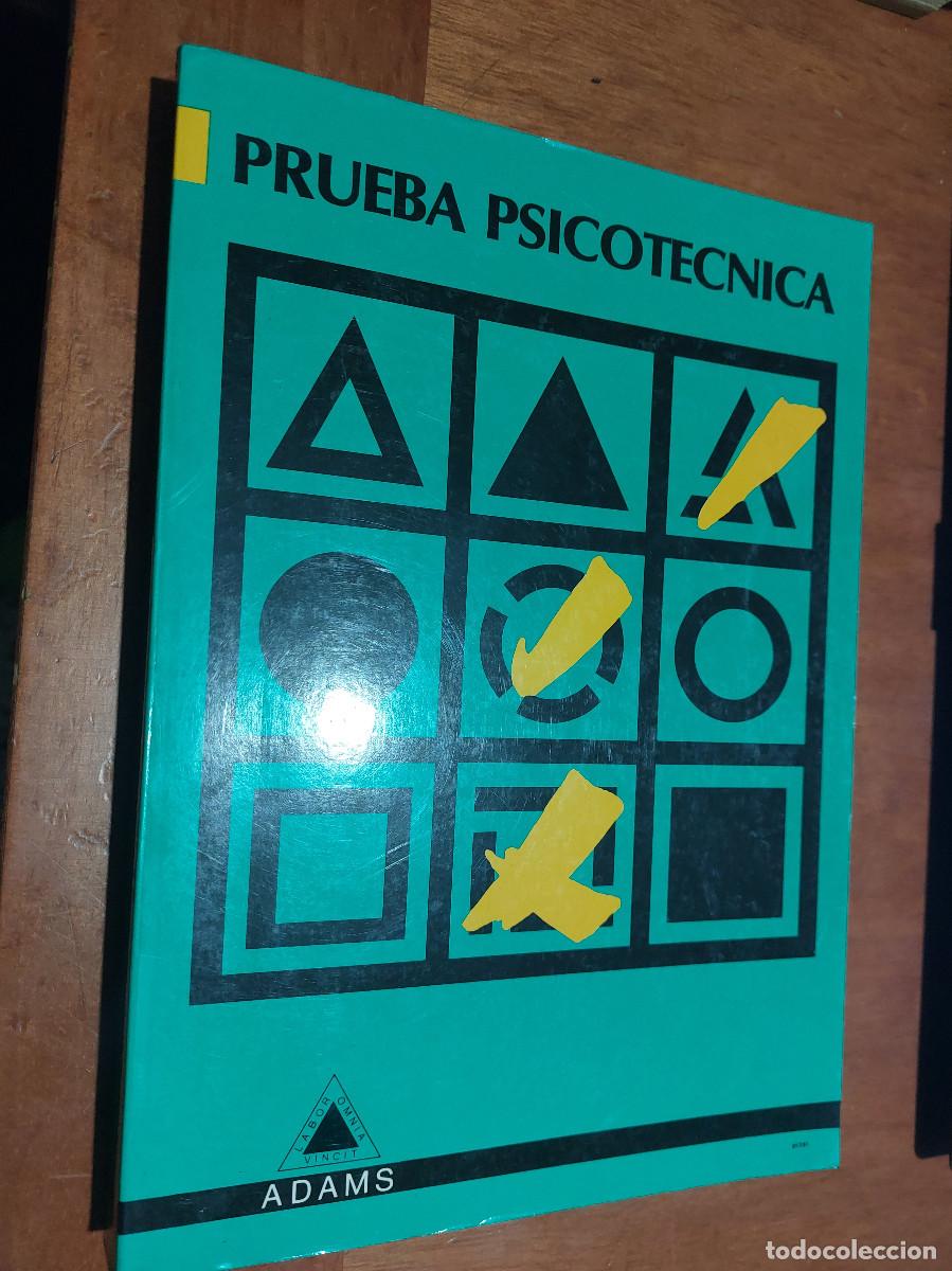 Gebrauchte B&uuml;cher: PRUEBA PSICOT&Eacute;CNICA. ADAMS. R&Uacute;STICA. BUEN ESTADO