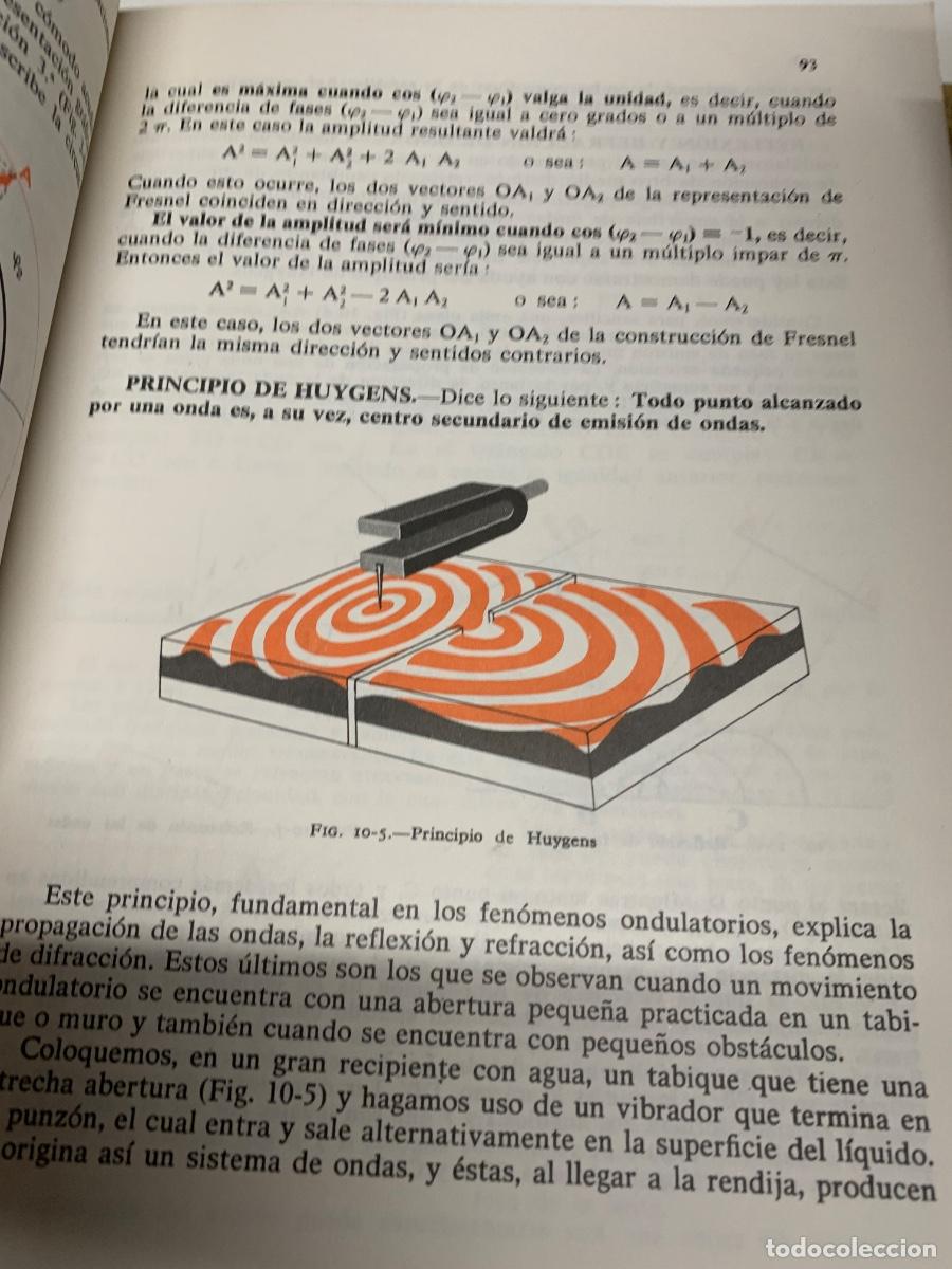 Libros de segunda mano: F&iacute;sica, libro de texto, sexto curso 1975 (Bols 8) - Foto 3