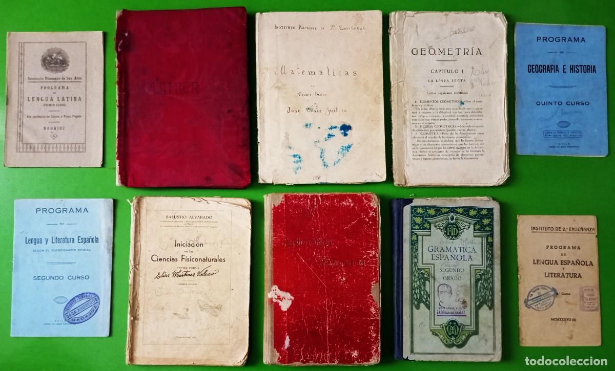 Libros de segunda mano: Lote de libros de escuela y programas - Foto 1