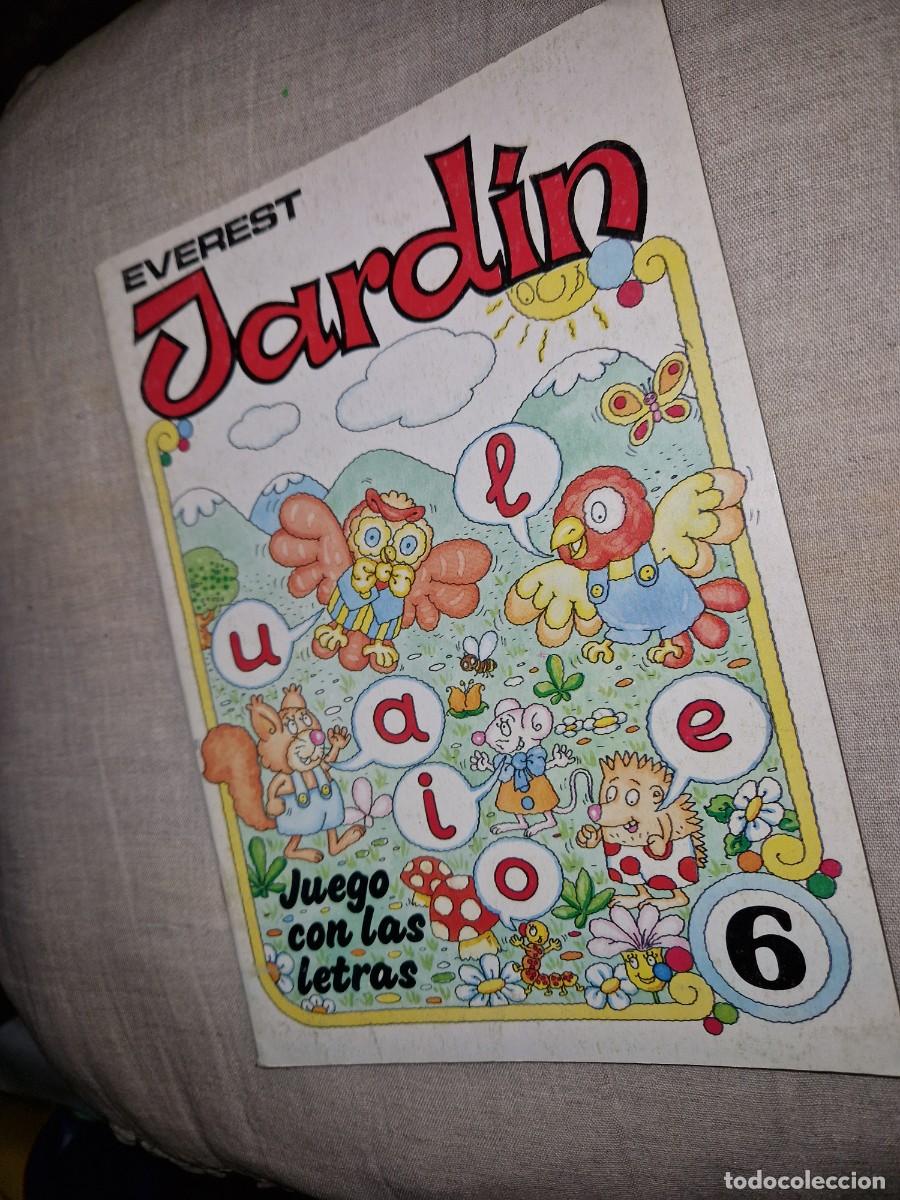 Libros de segunda mano: CARTILLA EVEREST JARDIN/JUEGO CON LAS LETRAS