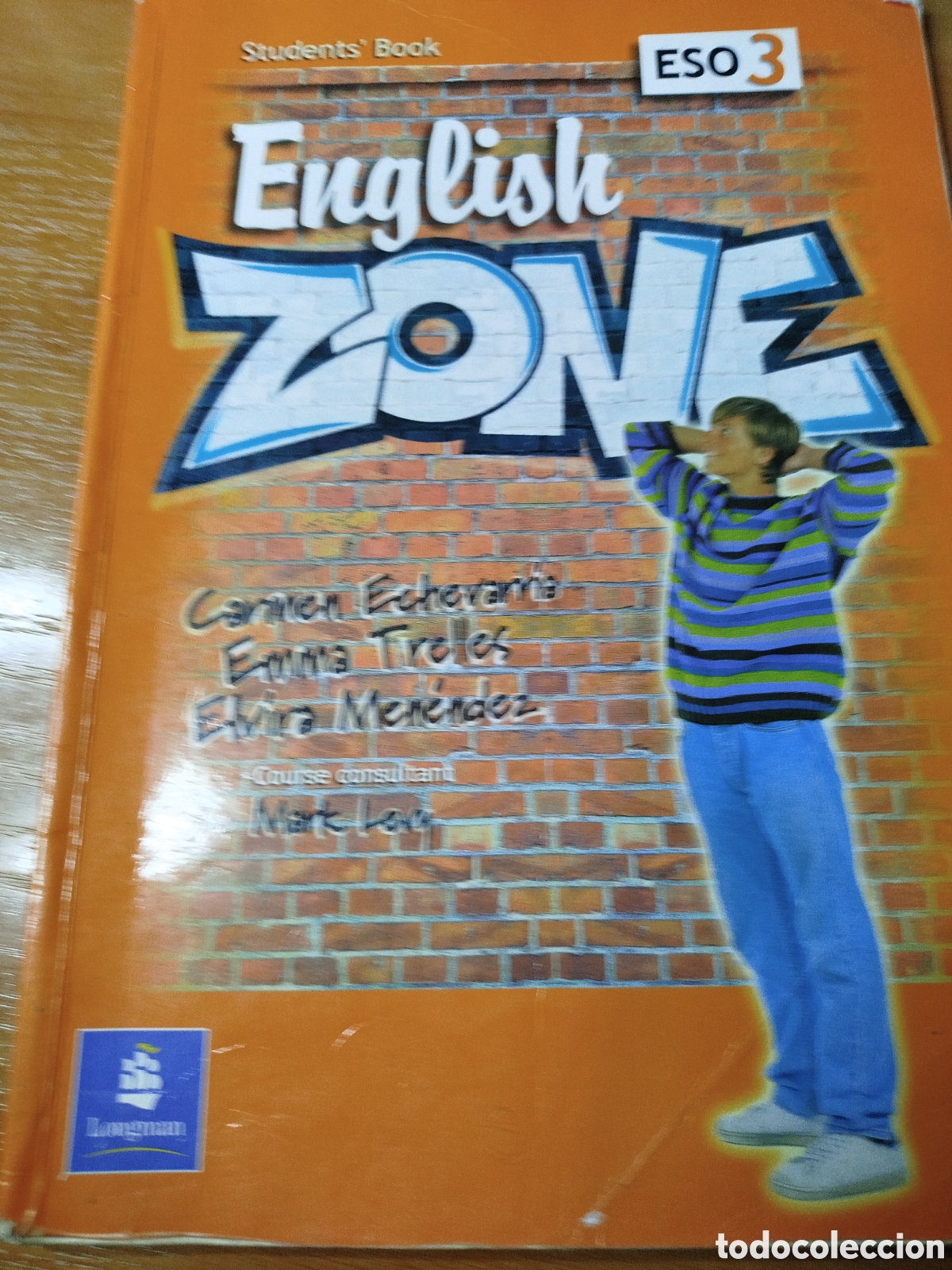 Libros de segunda mano: English zone eso 3. Carmen Echevarr&iacute;a. - Foto 1