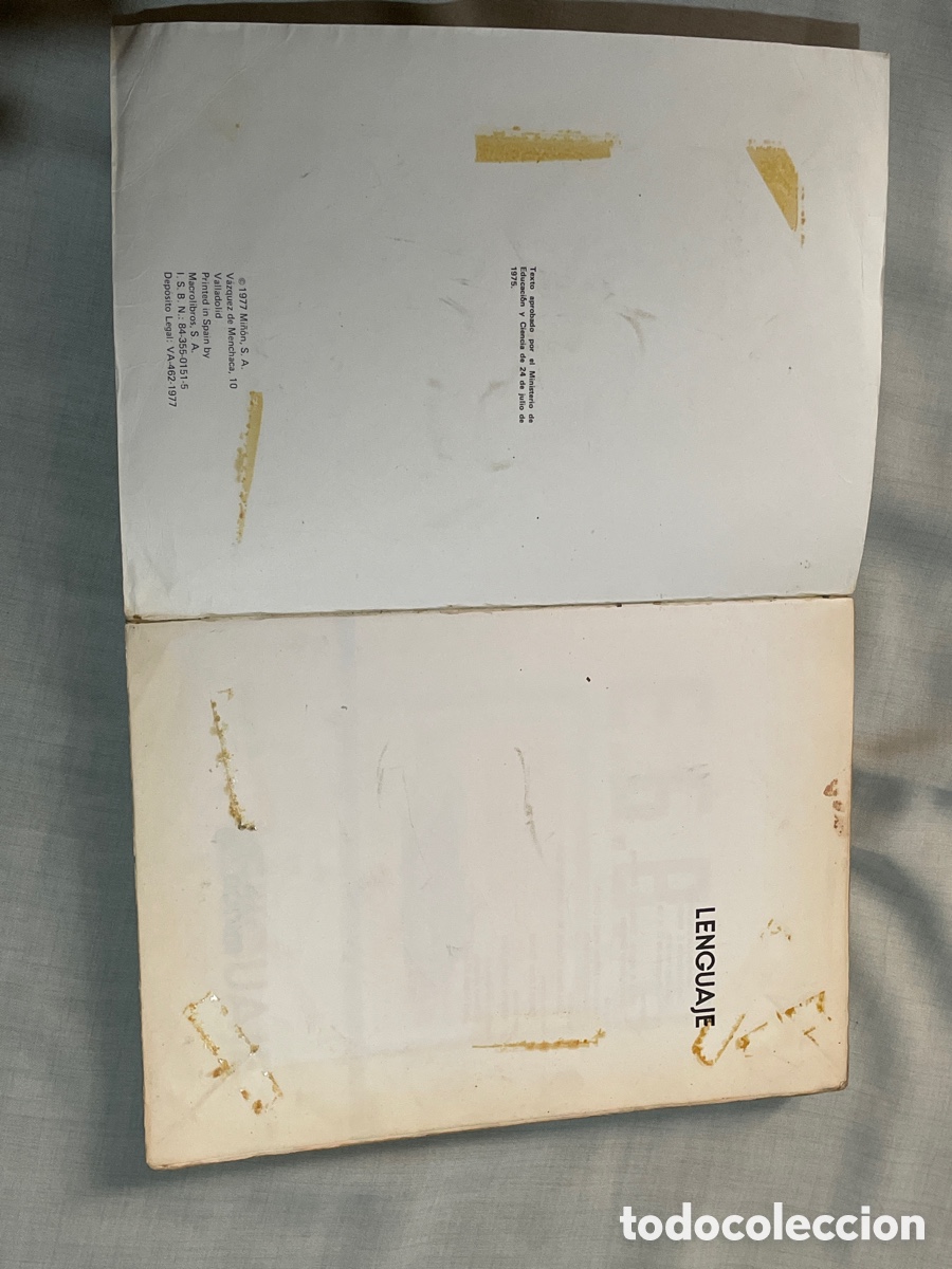 Libros de segunda mano: Lenguaje 8 Mi&ntilde;on 1977 - Foto 4
