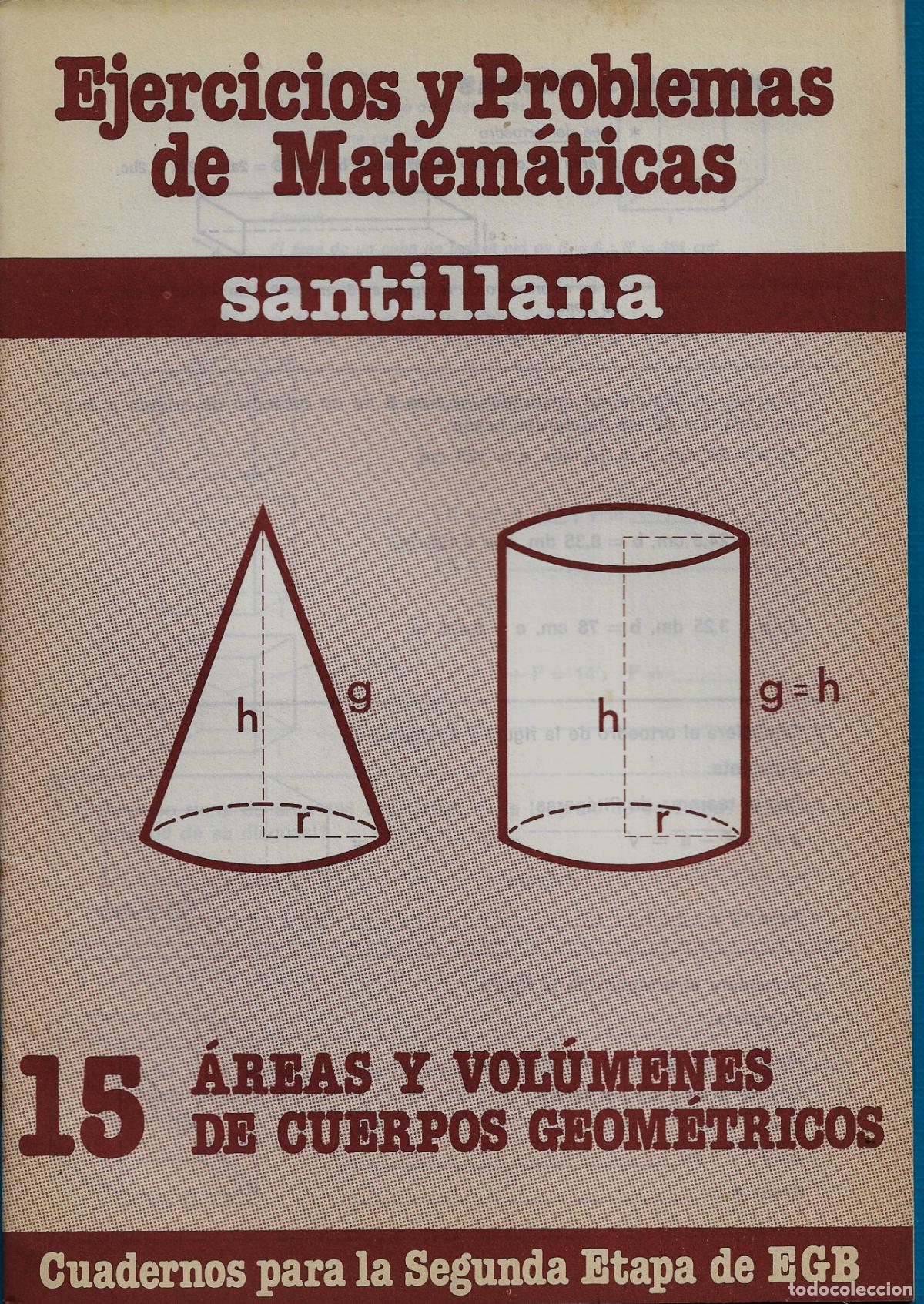 Libros de segunda mano: EJERCICIOS Y PROBLEMAS - SANTILLANA - N&ordm; 15 - 2&ordm; DE EGB - SIN USAR - Foto 1
