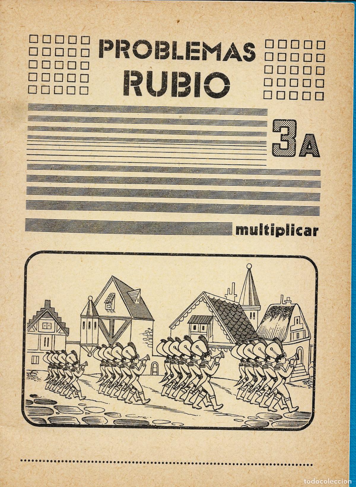 Libros de segunda mano: PROBLEMAS RUBIO N&ordm; 3A - MULTIPLICAR - 1978 - Foto 1
