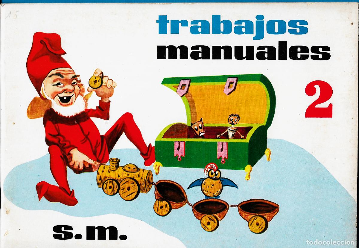 Libros de segunda mano: TRABAJOS MANUALES N&ordm; 2 - EDITORIAL S M - 1966 - Foto 1