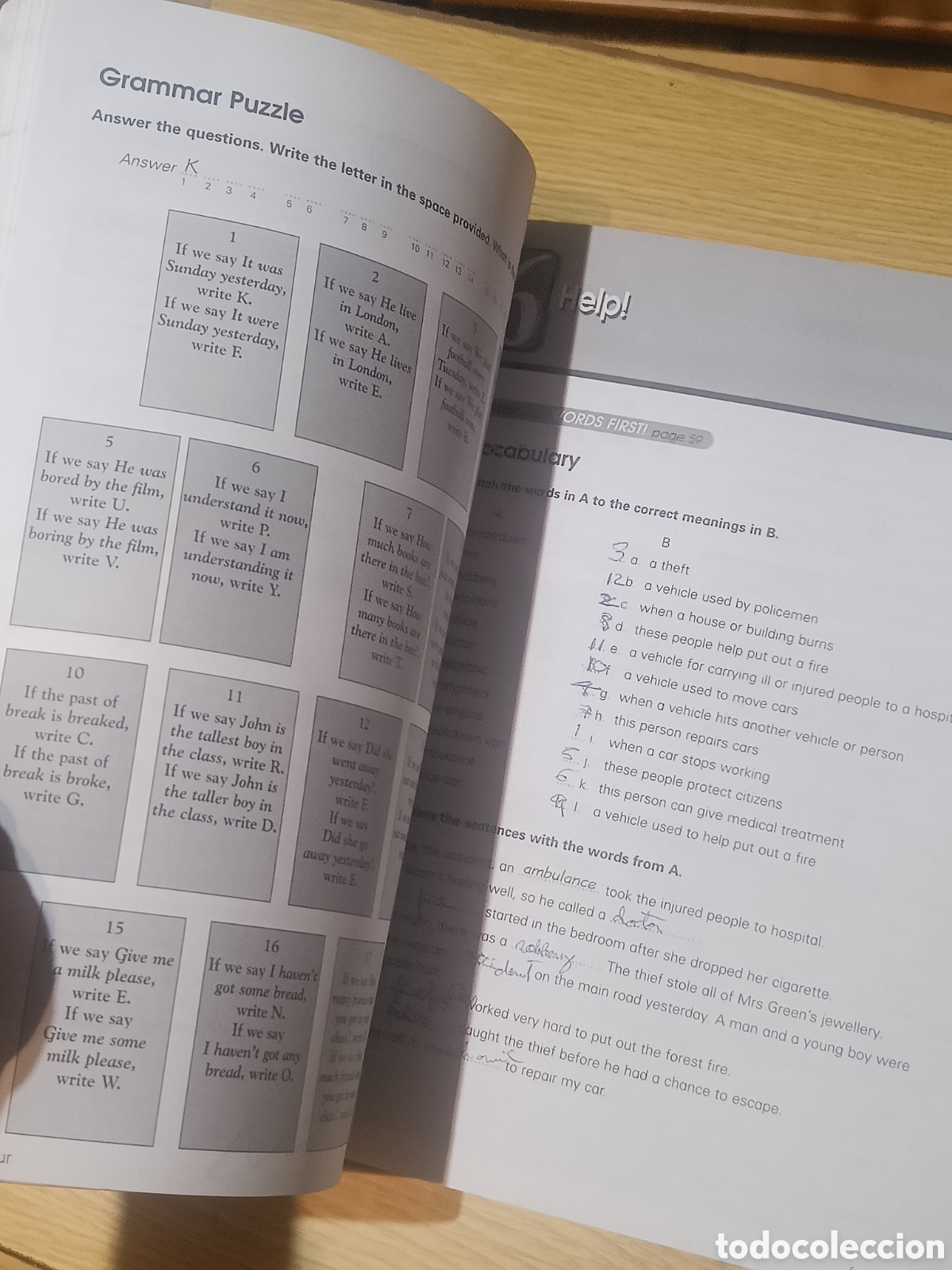 Libros de segunda mano: libro ingles Changes for ESO 3 workbook. Burlington english - Foto 3