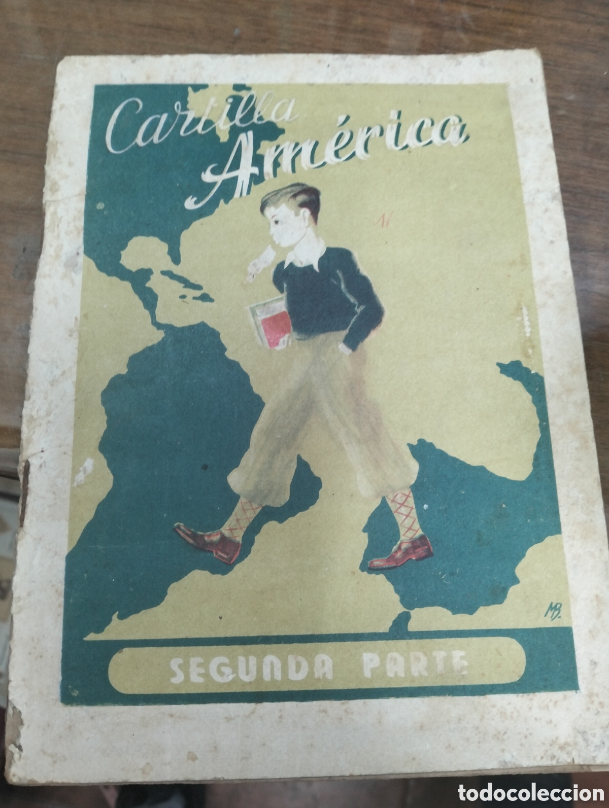 Gebrauchte B&uuml;cher: Cartilla Am&eacute;rica,m&eacute;todo simult&aacute;neo de lecturas y escritura,Ignacio salvador aldea,2 parte,