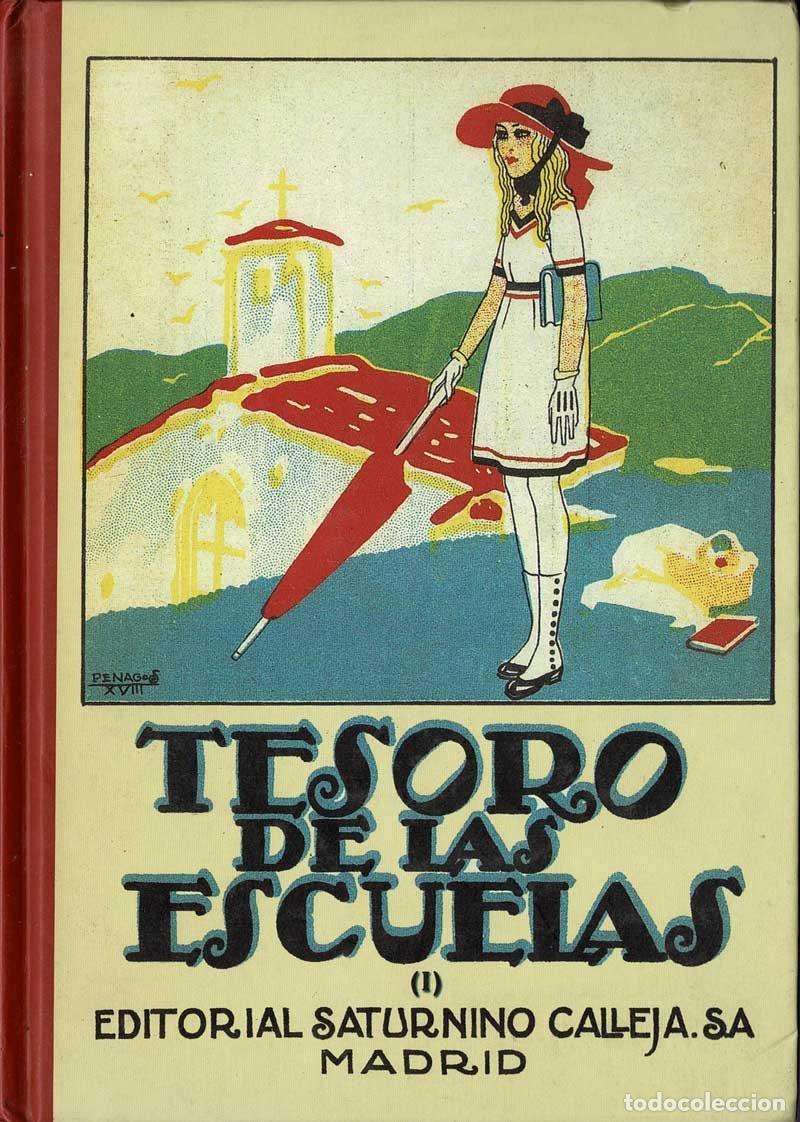 Libros de segunda mano: Tesoro de las escuelas. Tomo I (facs&iacute;mil) - Foto 1