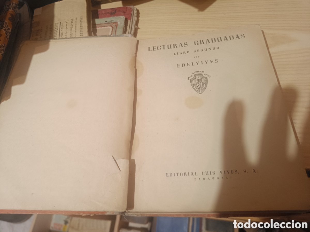 Libros de segunda mano: lecturas libro segundo ed. luis vives 1948 - Foto 5