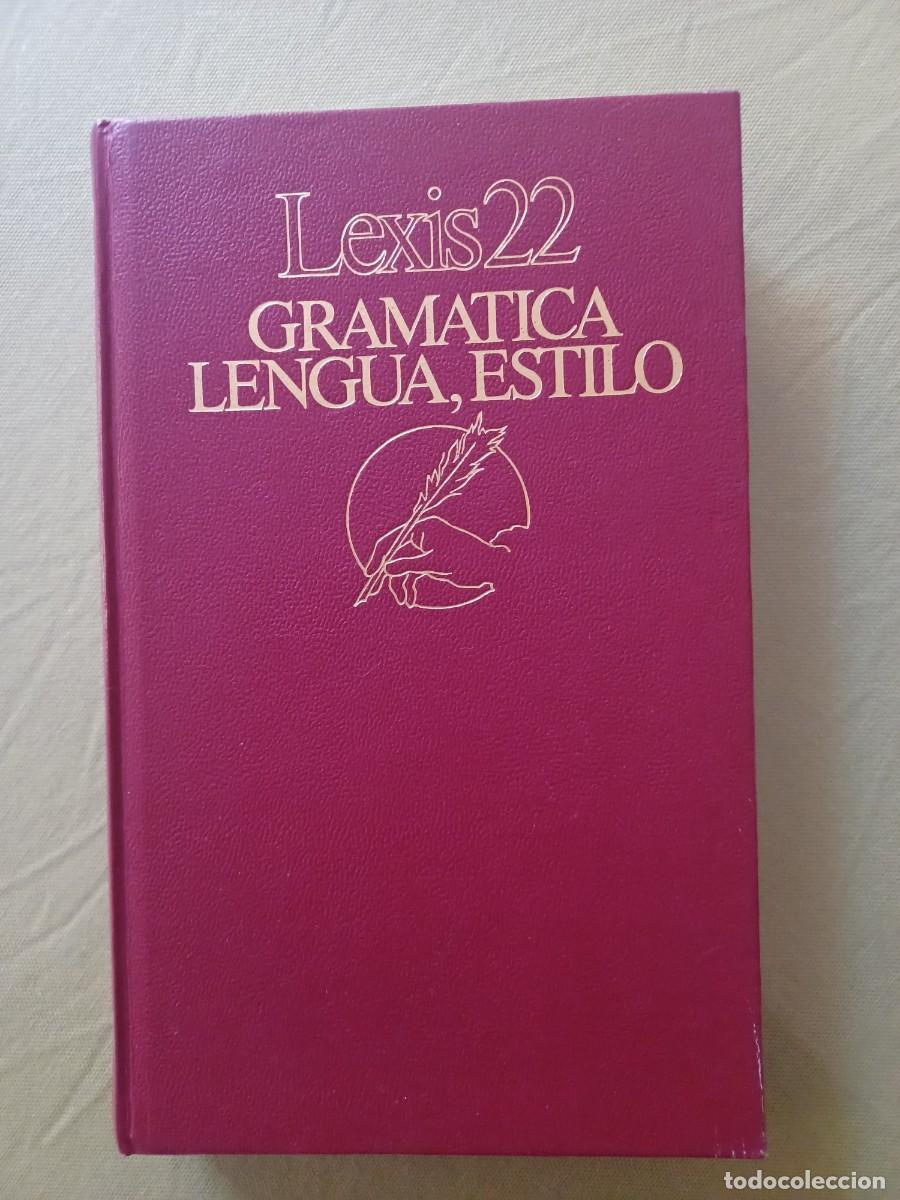 Libros de segunda mano: GRAMATICA, LENGUA, ESTILO - LEXIS 22 - Foto 1