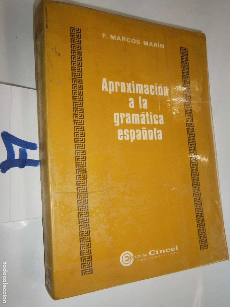 Libros de segunda mano: ANTIGUO LIBRO DE TEXTO - APROXIMACION A LA GRAMATICA ESPA&Ntilde;OLA - Foto 1