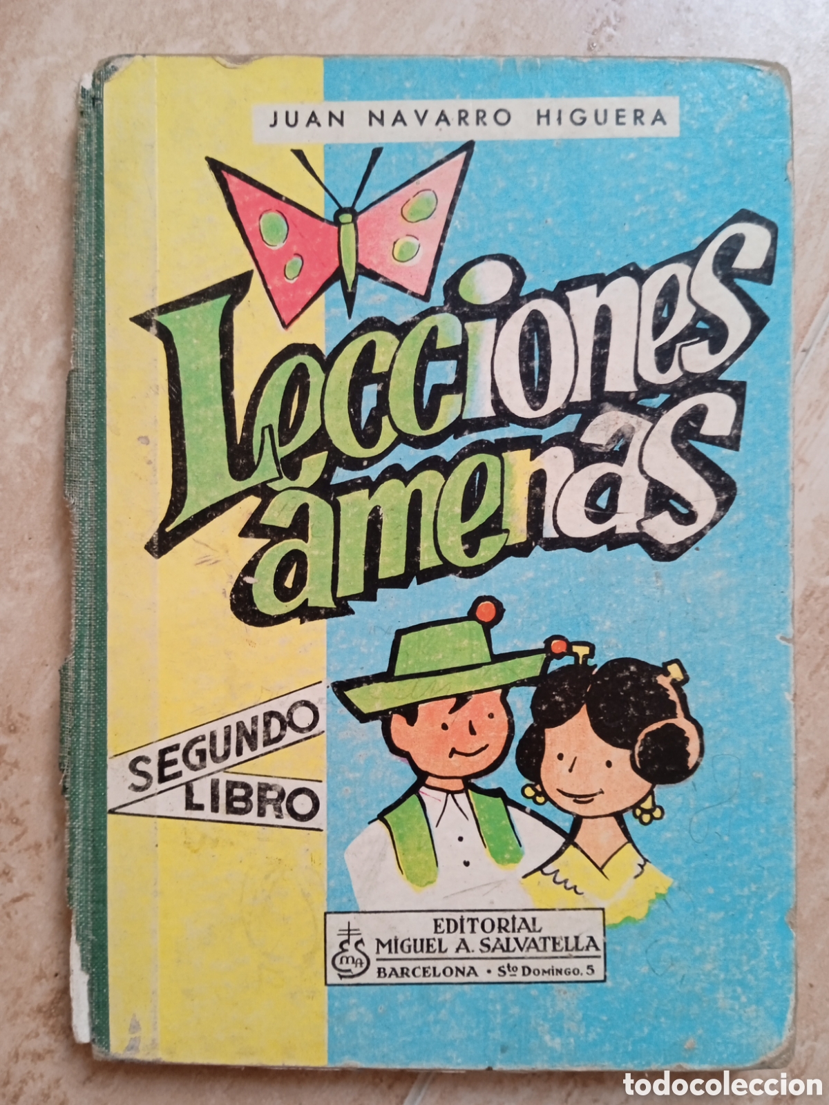 Libros de segunda mano: Lecciones amenas Segundo Libro Ed. Miguel A. Salvatella - Foto 1