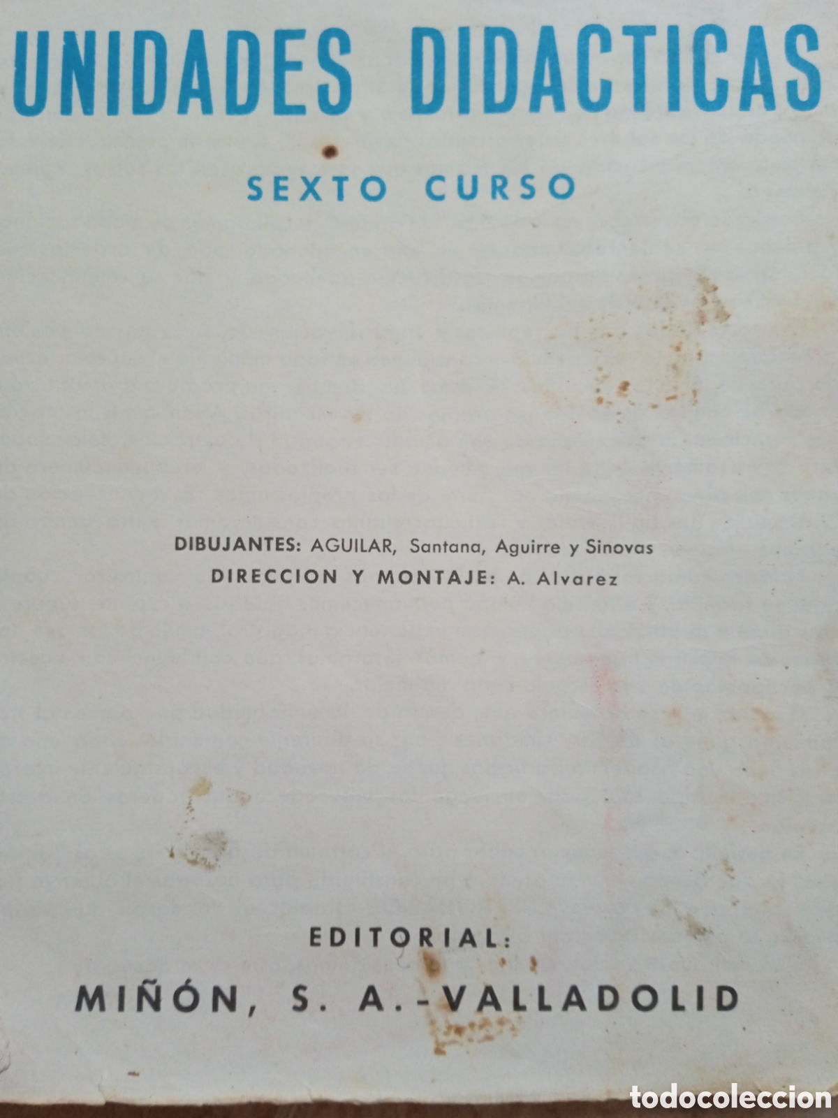 Libros de segunda mano: Unidades did&aacute;cticas 6&deg; curso Mi&ntilde;&oacute;n S.A. - Foto 3