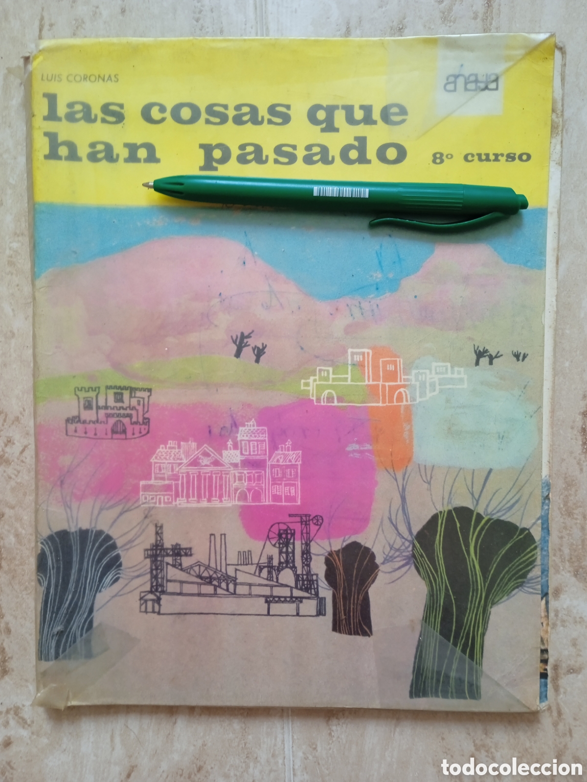 Libros de segunda mano: Las cosas que han pasado 8&deg; curso Ed. Anaya - Foto 1