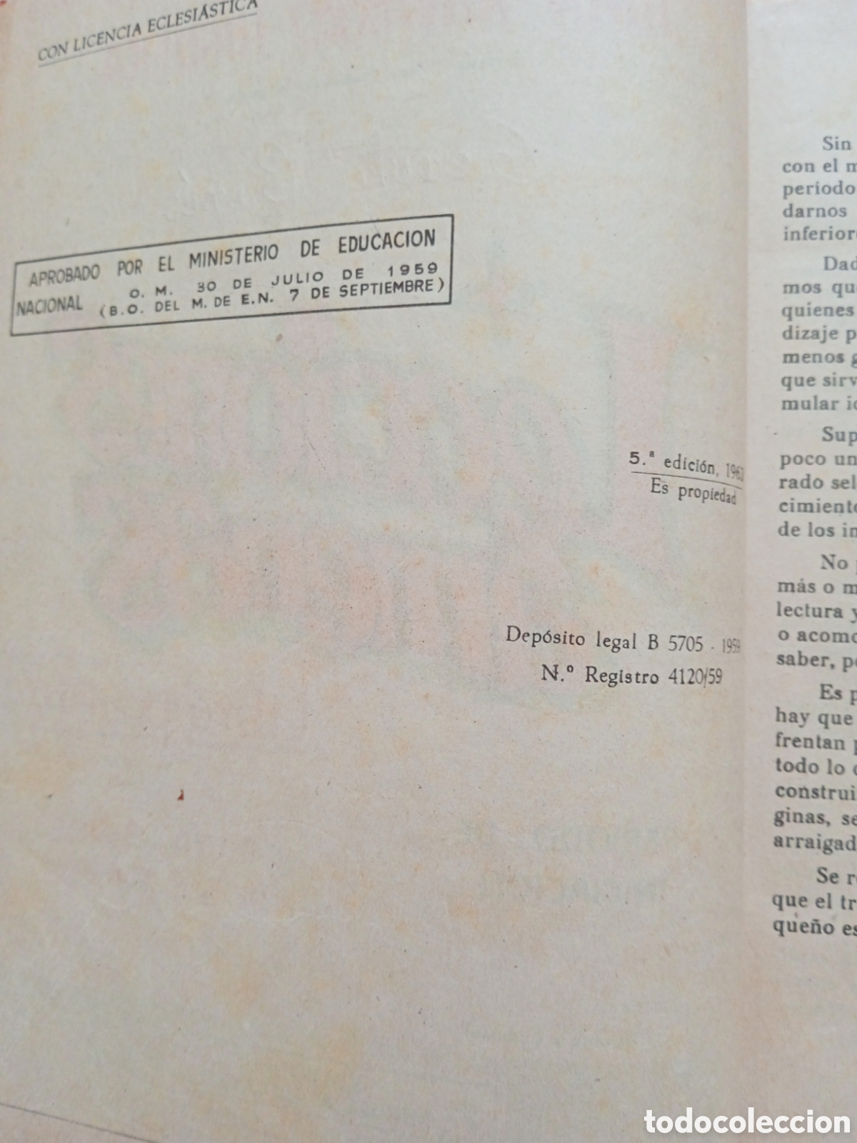 Libros de segunda mano: Lecciones amenas primer libro Ed. Miguel A. Salvatella - Foto 3