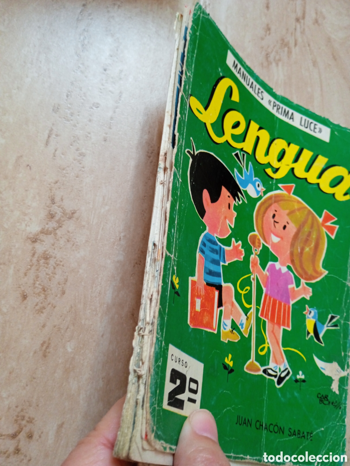 Libros de segunda mano: Lengua 2&deg; curso Manuales Prima Luce - Foto 3