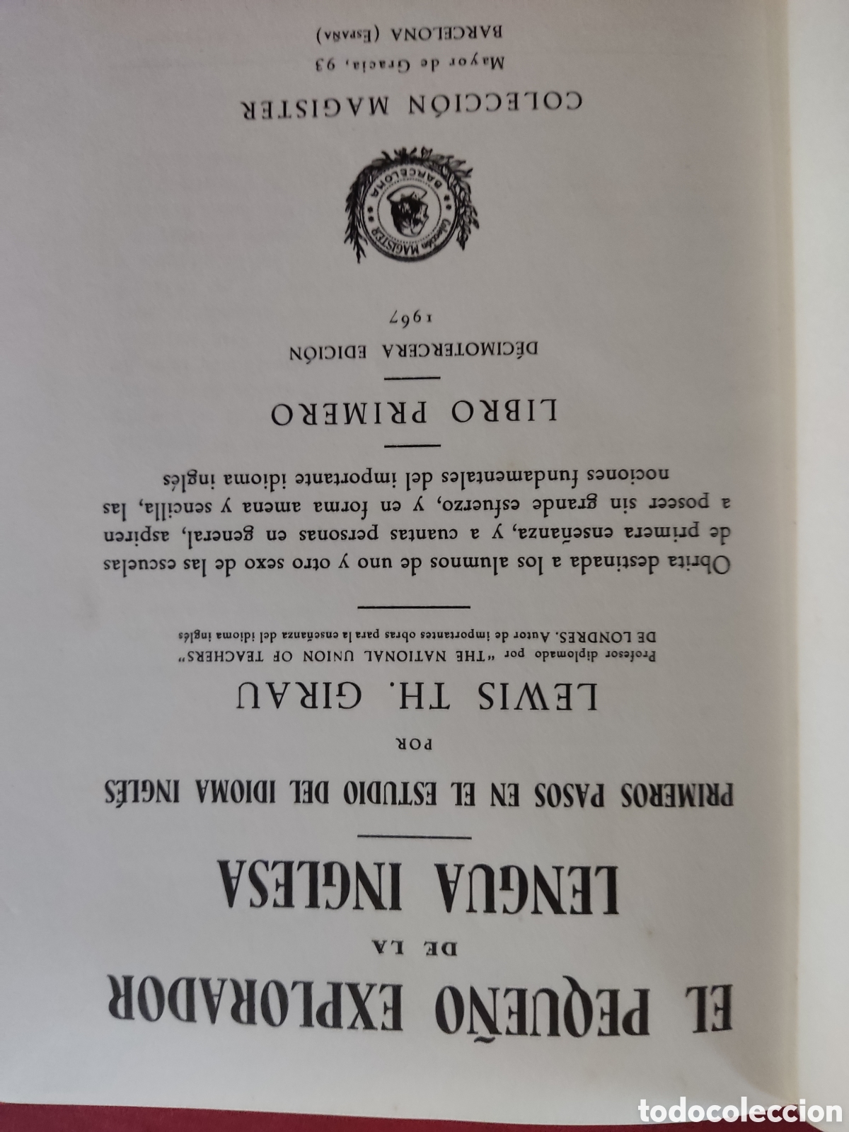 Libros de segunda mano: El peque&ntilde;o explorador de la lengua inglesa - Foto 2