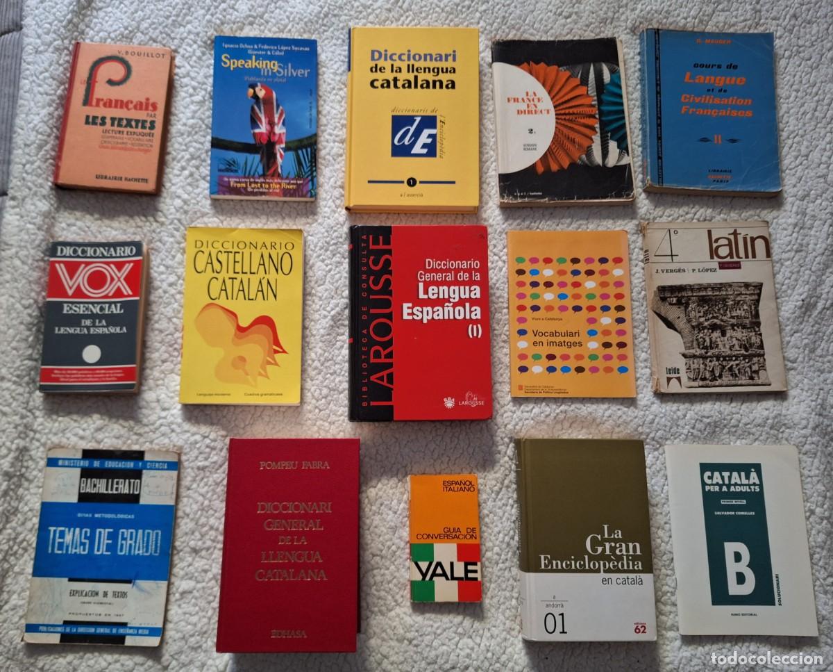 Gebrauchte B&uuml;cher: LOTE DE 15 LIBROS DE CONSULTA - Viure a Catalunya / Cours de langue / Diccionario General ... -