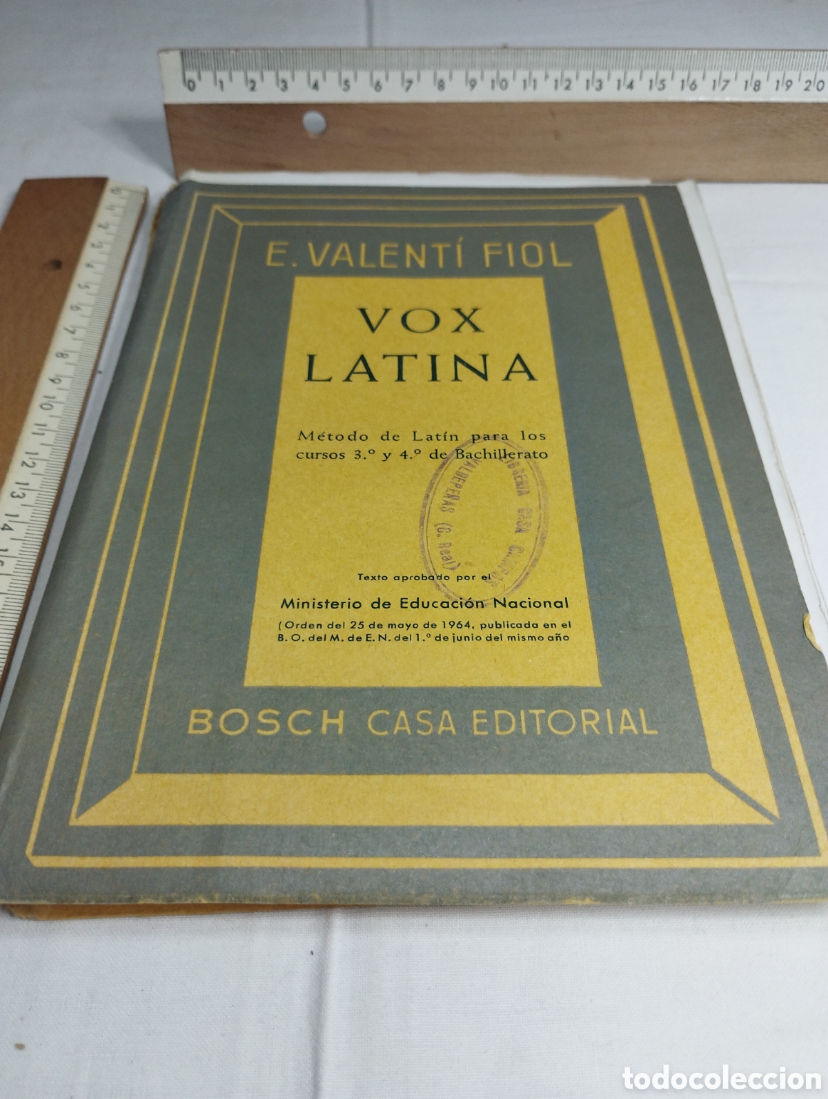 Libros de segunda mano: Vox latina. E. Valent&iacute;, 1964 - Foto 1