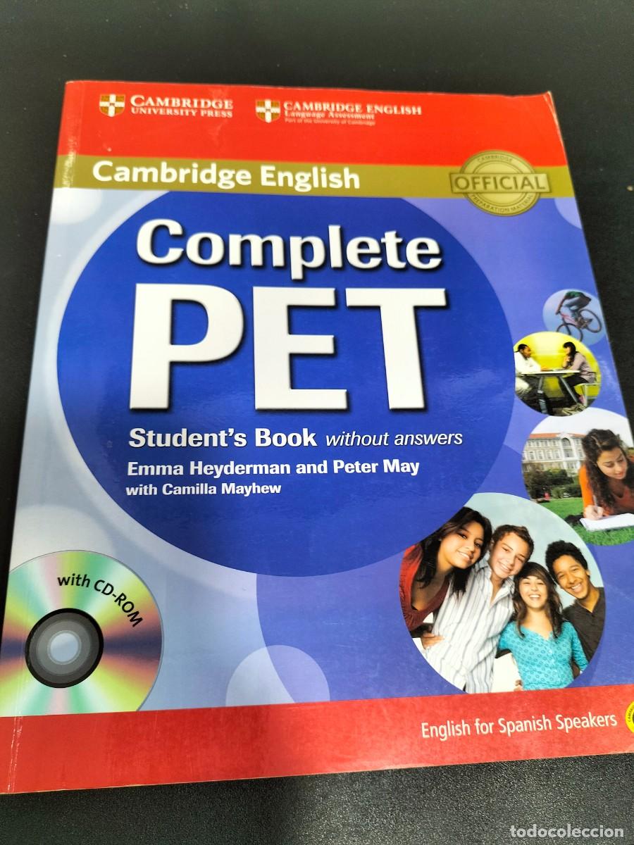 Libros de segunda mano: LIBRO TEXTO INGLES CAMBRIDGE ENGLISH COMPLETE PET STUDENTS BOOK - Foto 1