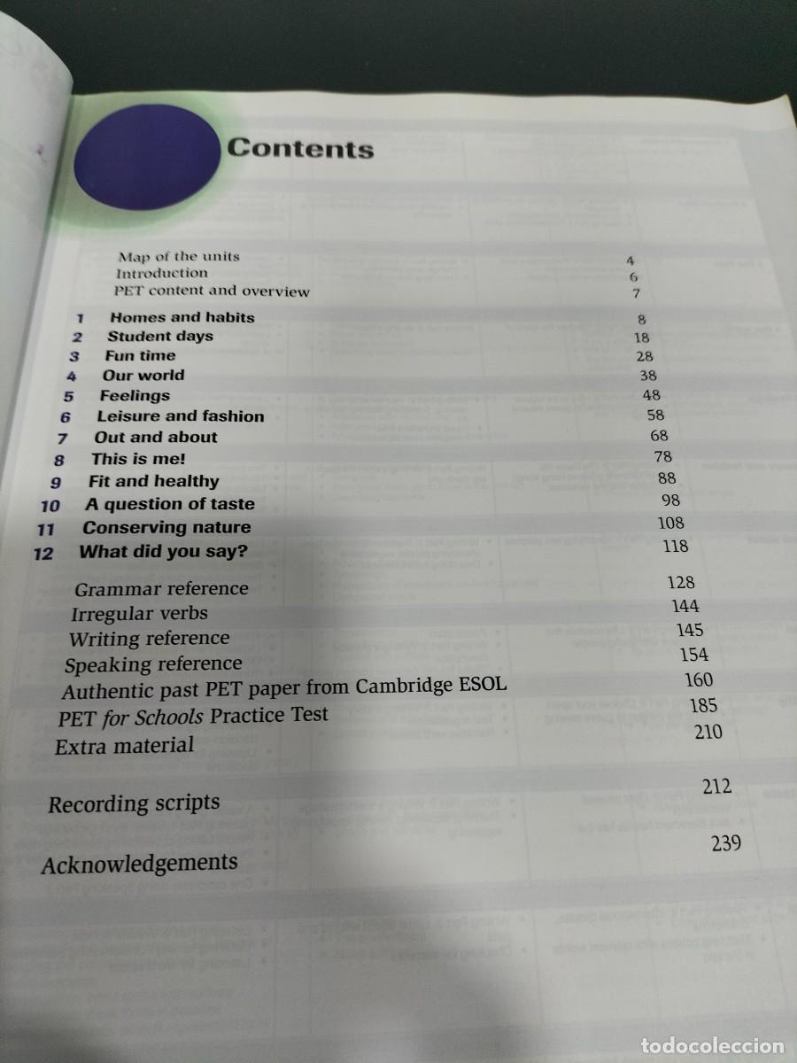 Libros de segunda mano: LIBRO TEXTO INGLES CAMBRIDGE ENGLISH COMPLETE PET STUDENTS BOOK - Foto 3