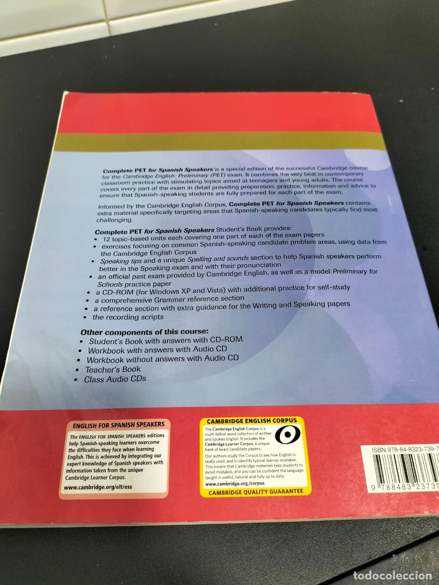 Libros de segunda mano: LIBRO TEXTO INGLES CAMBRIDGE ENGLISH COMPLETE PET STUDENTS BOOK - Foto 5