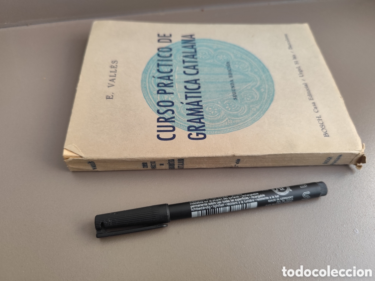 Libros de segunda mano: CURSO PR&Aacute;CTICO DE GRAM&Aacute;TICA CATALANA. VALL&Egrave;S, E. 1950 - Foto 3