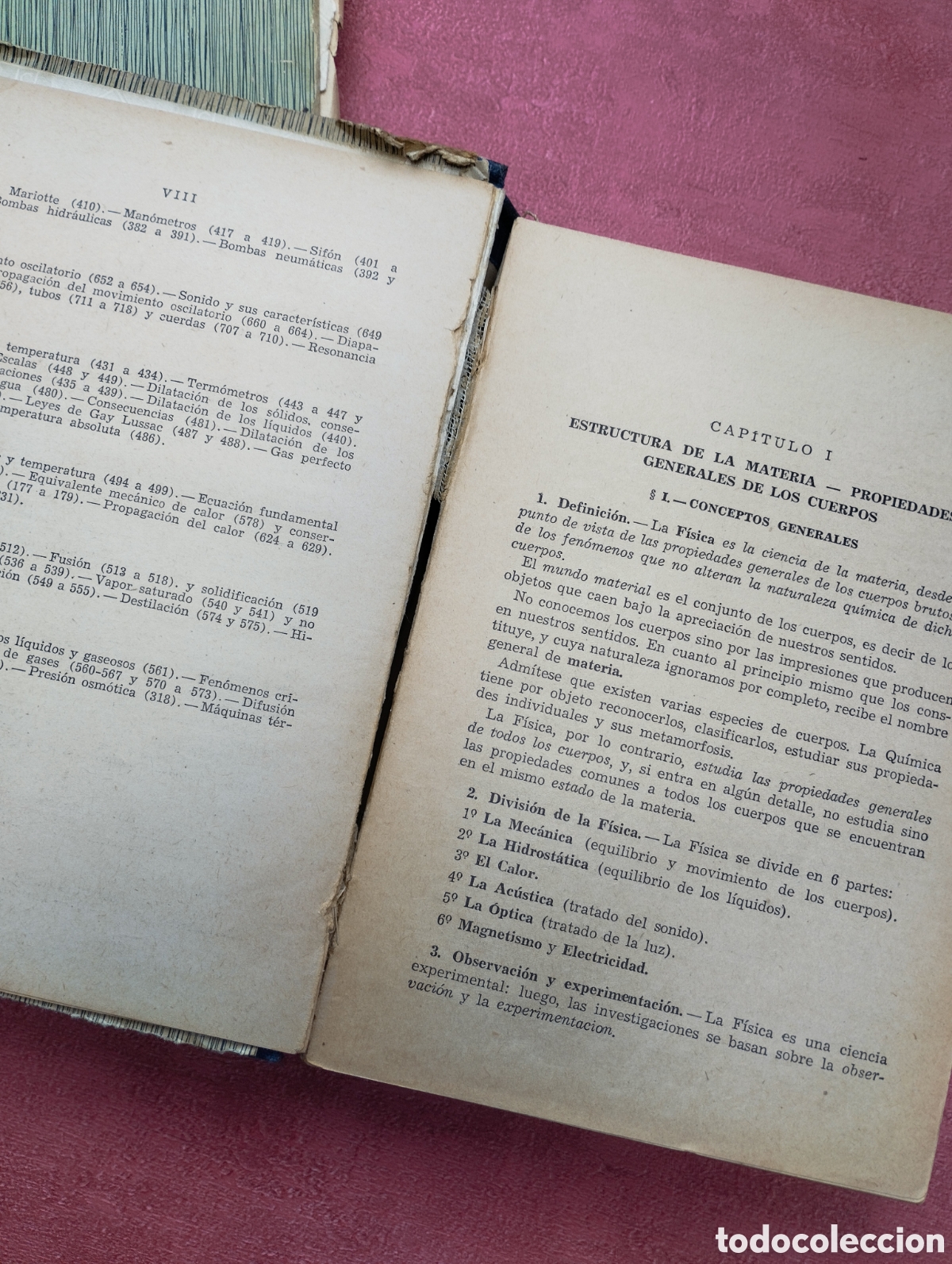 Libros de segunda mano: F&iacute;sica. Jorge Vidal. 1&ordf; y 2&ordf; parte. - Foto 4