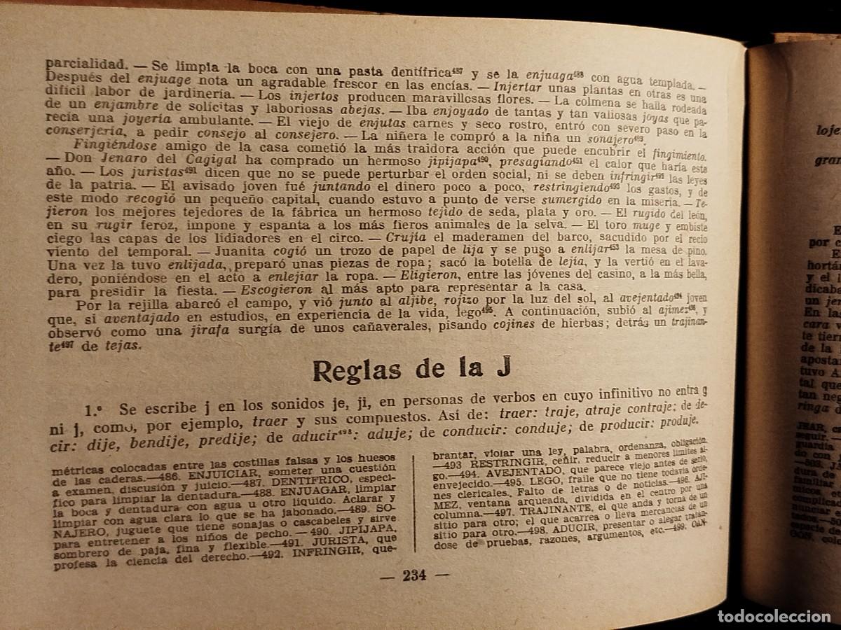 Libros de segunda mano: 1942. Ortografia. M&eacute;todo pr&aacute;ctico. Antonio Cots y Trias. - Foto 10