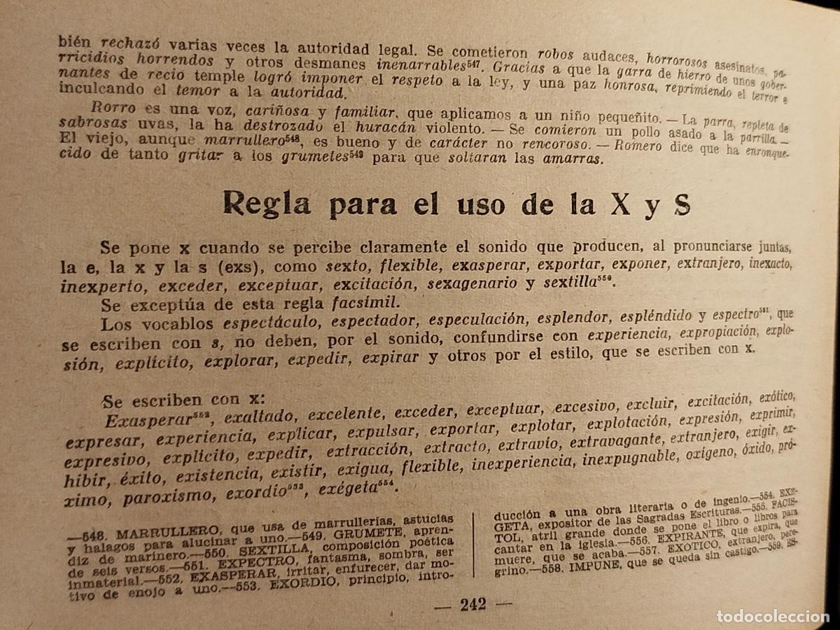 Libros de segunda mano: 1942. Ortografia. M&eacute;todo pr&aacute;ctico. Antonio Cots y Trias. - Foto 11