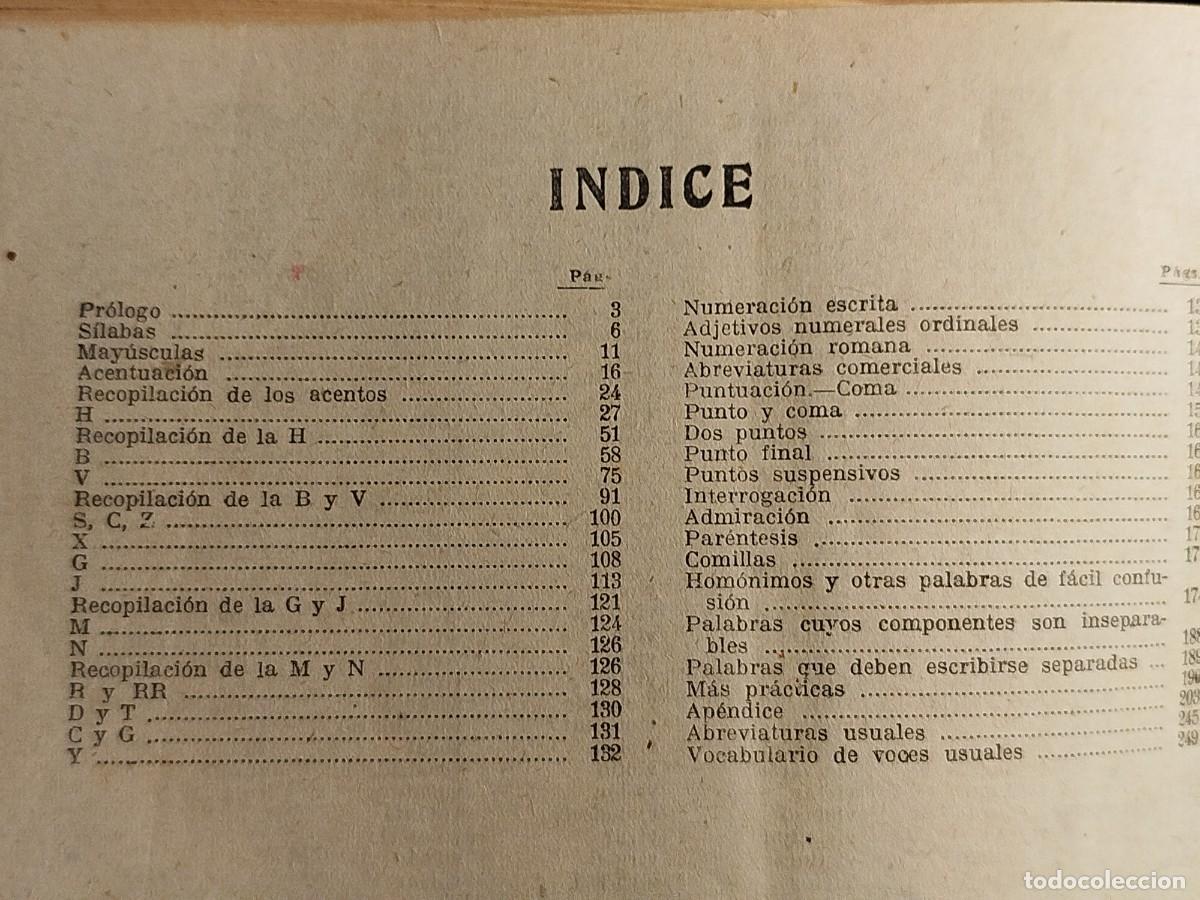 Libros de segunda mano: 1942. Ortografia. M&eacute;todo pr&aacute;ctico. Antonio Cots y Trias. - Foto 13
