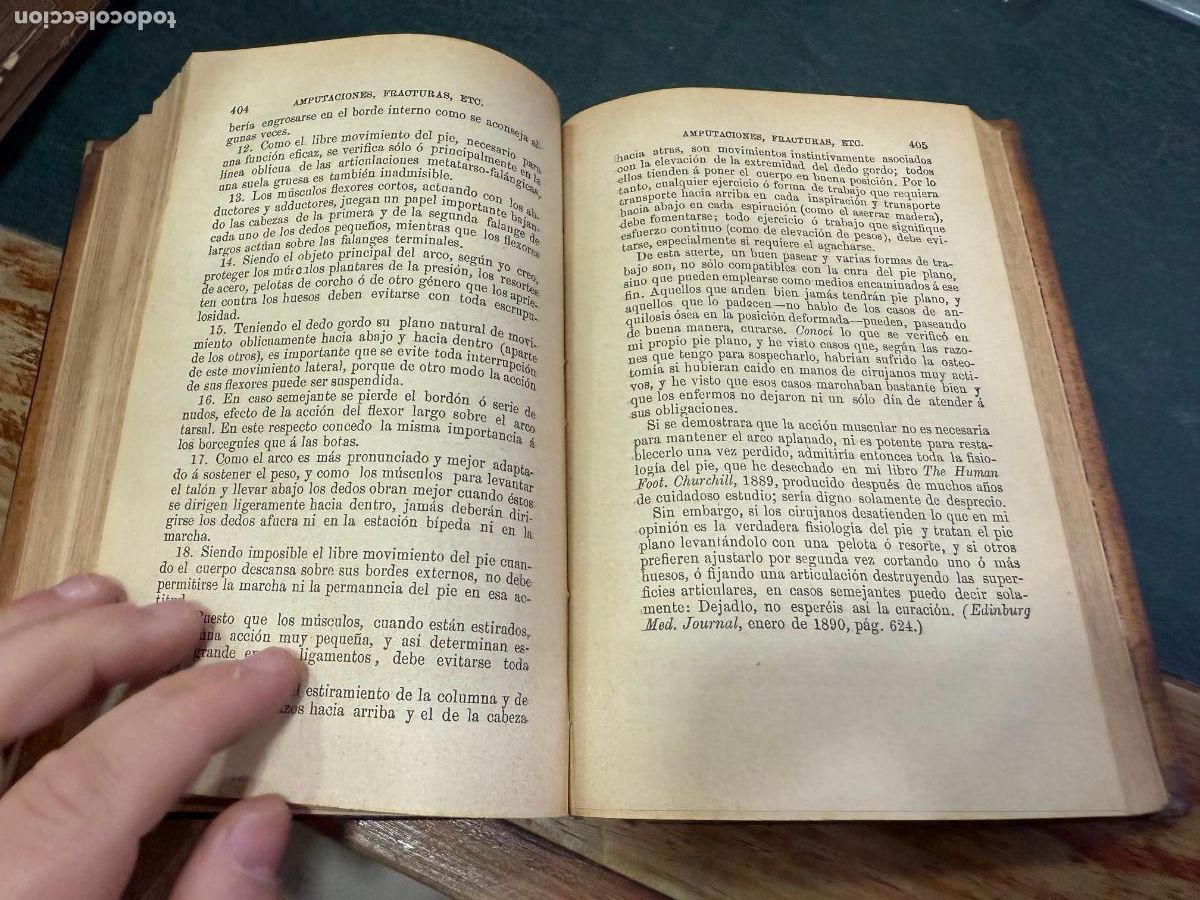 Libros de segunda mano: LIBRO ANUARIO DE MEDICINA Y CIRUGIA 11 - ENERO A JUNIO DE 1890 - Foto 9