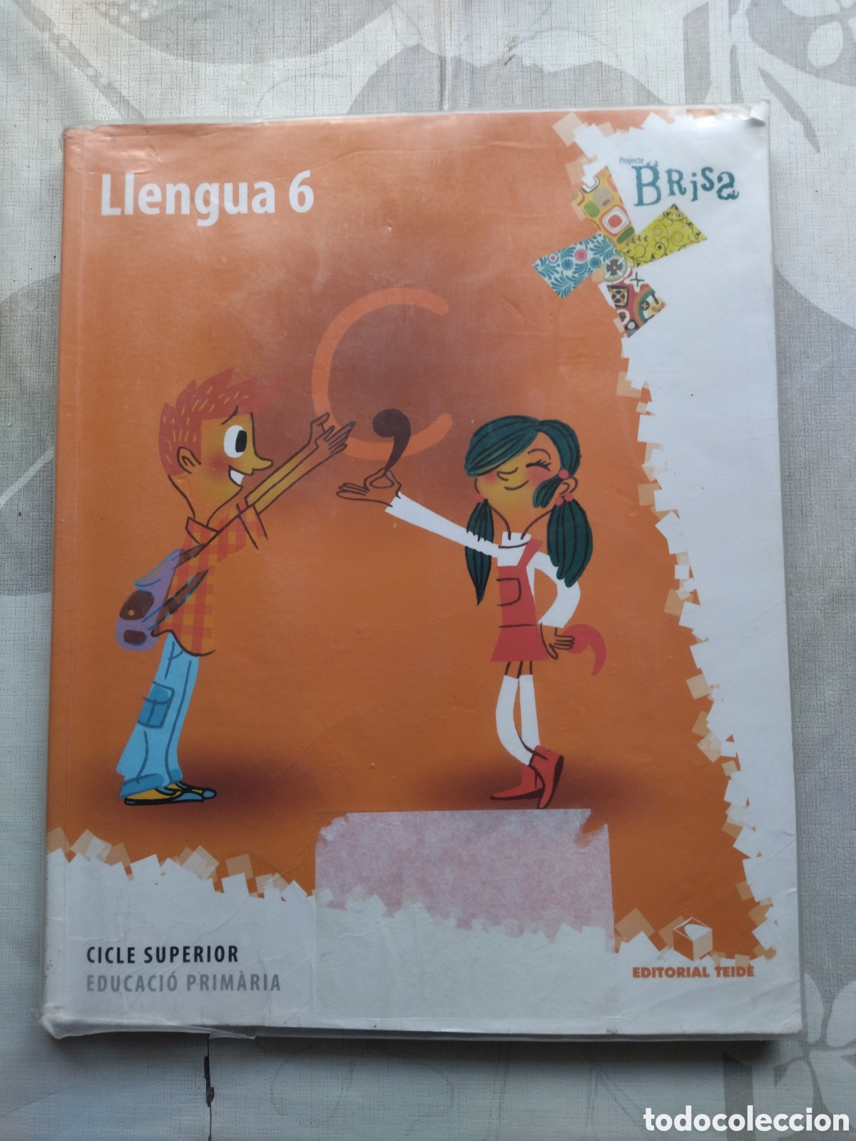 Libros de segunda mano: Llengua Catalana. 6&egrave; Prim&agrave;ria. Editorial Teide - Foto 1