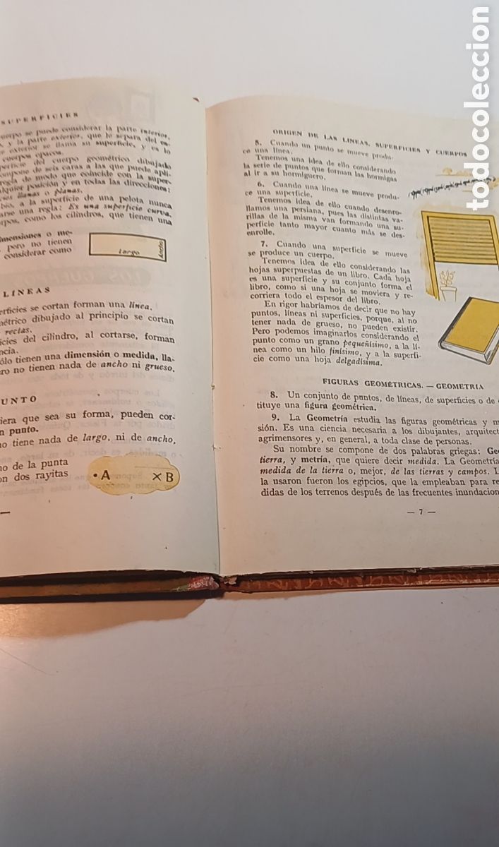 Libros de segunda mano: Geometr&iacute;a primer grado editorial Lu&iacute;s Vives - Foto 4