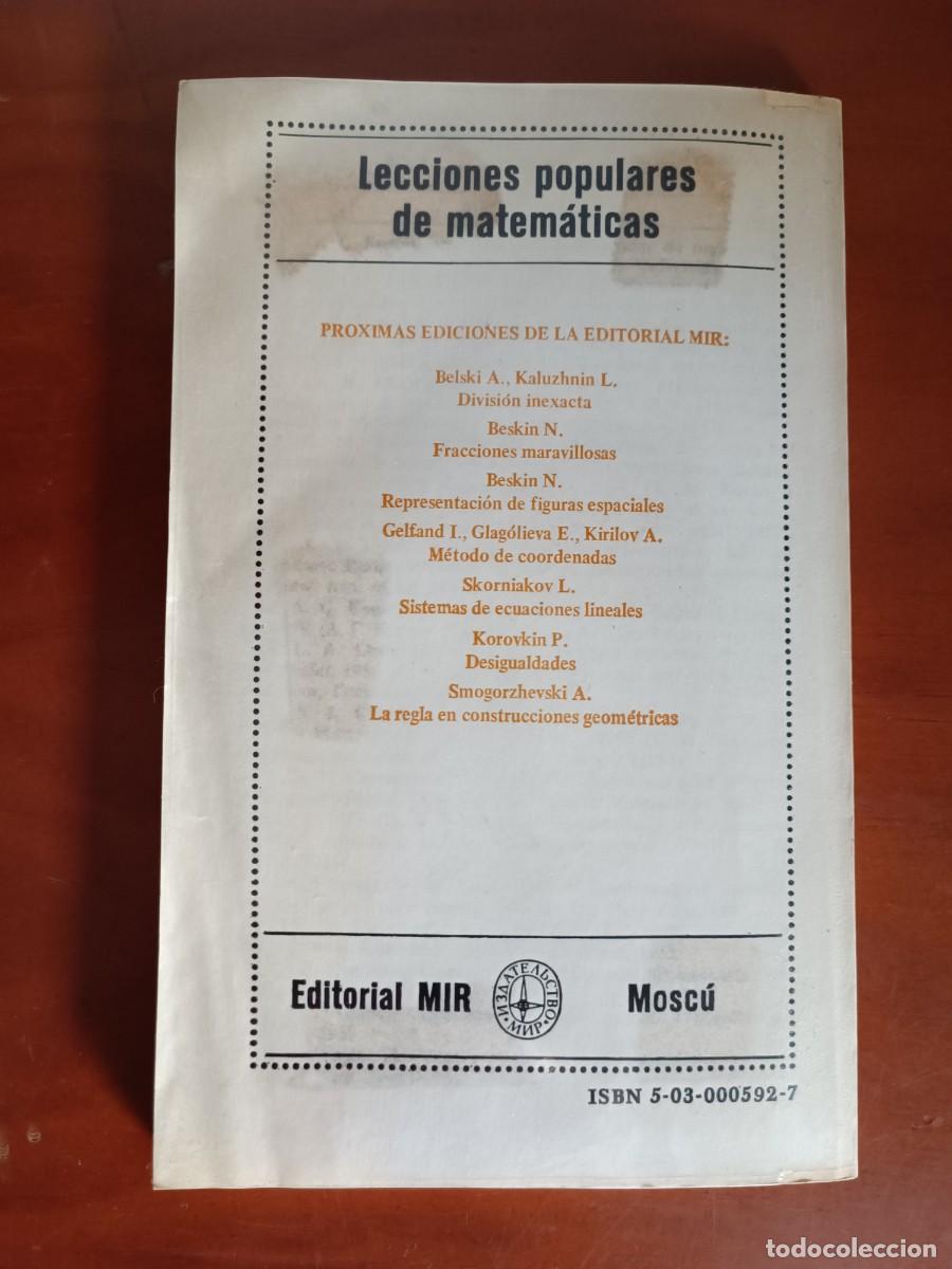 Libros de segunda mano: L59 QUE ES LA PROGRAMACION LINEAL-ED. MIR-A. S. BARSOV - Foto 3
