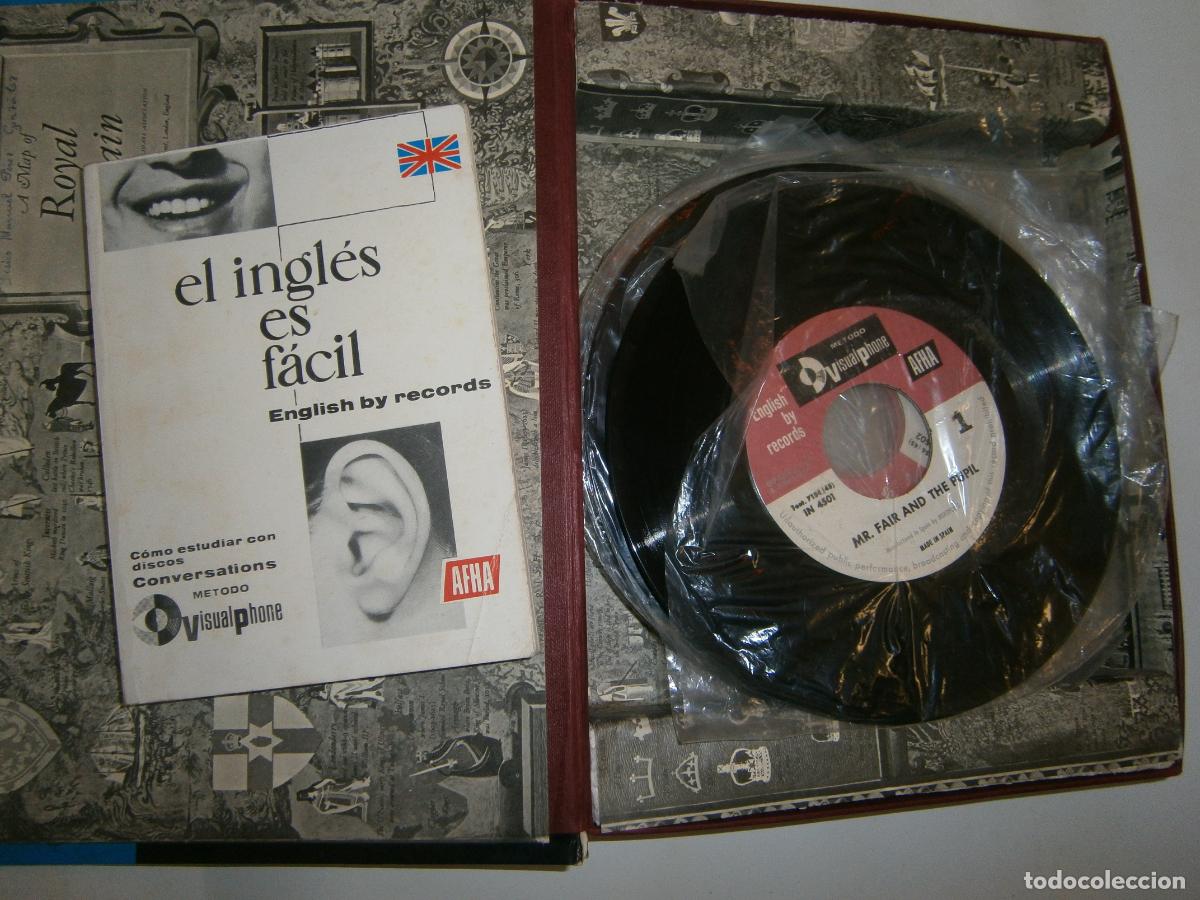 Libros de segunda mano: EL INGLES ES FACIL - EN VINILOS - COMO APRENDER INGLES CON DISCOS - Foto 2