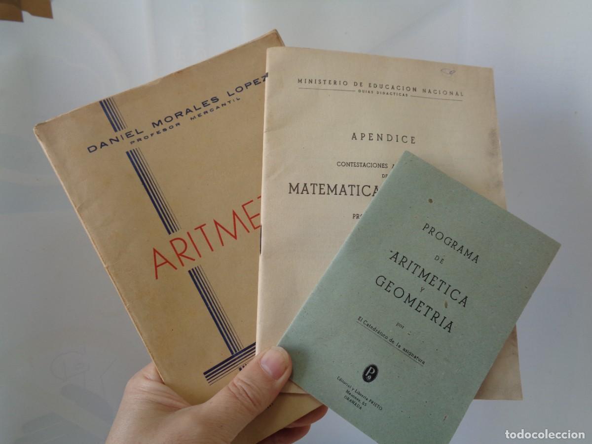 Libros de segunda mano: &iexcl;# Coleccion Escolar. ARITMETICA. + APENDICE + PROGRAMA. A&ntilde;os.- 1950... #! C-20 - Foto 1