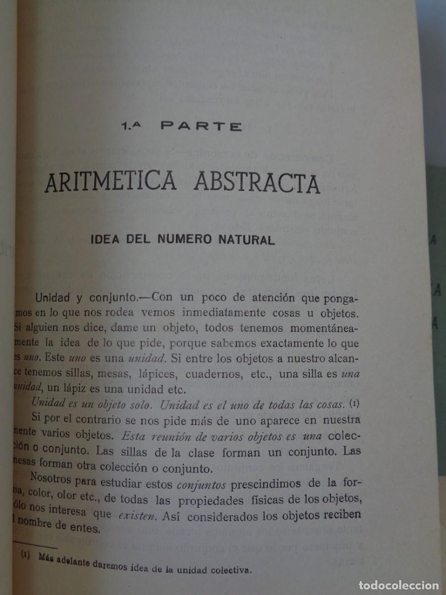 Libros de segunda mano: &iexcl;# Coleccion Escolar. ARITMETICA. + APENDICE + PROGRAMA. A&ntilde;os.- 1950... #! C-20 - Foto 8