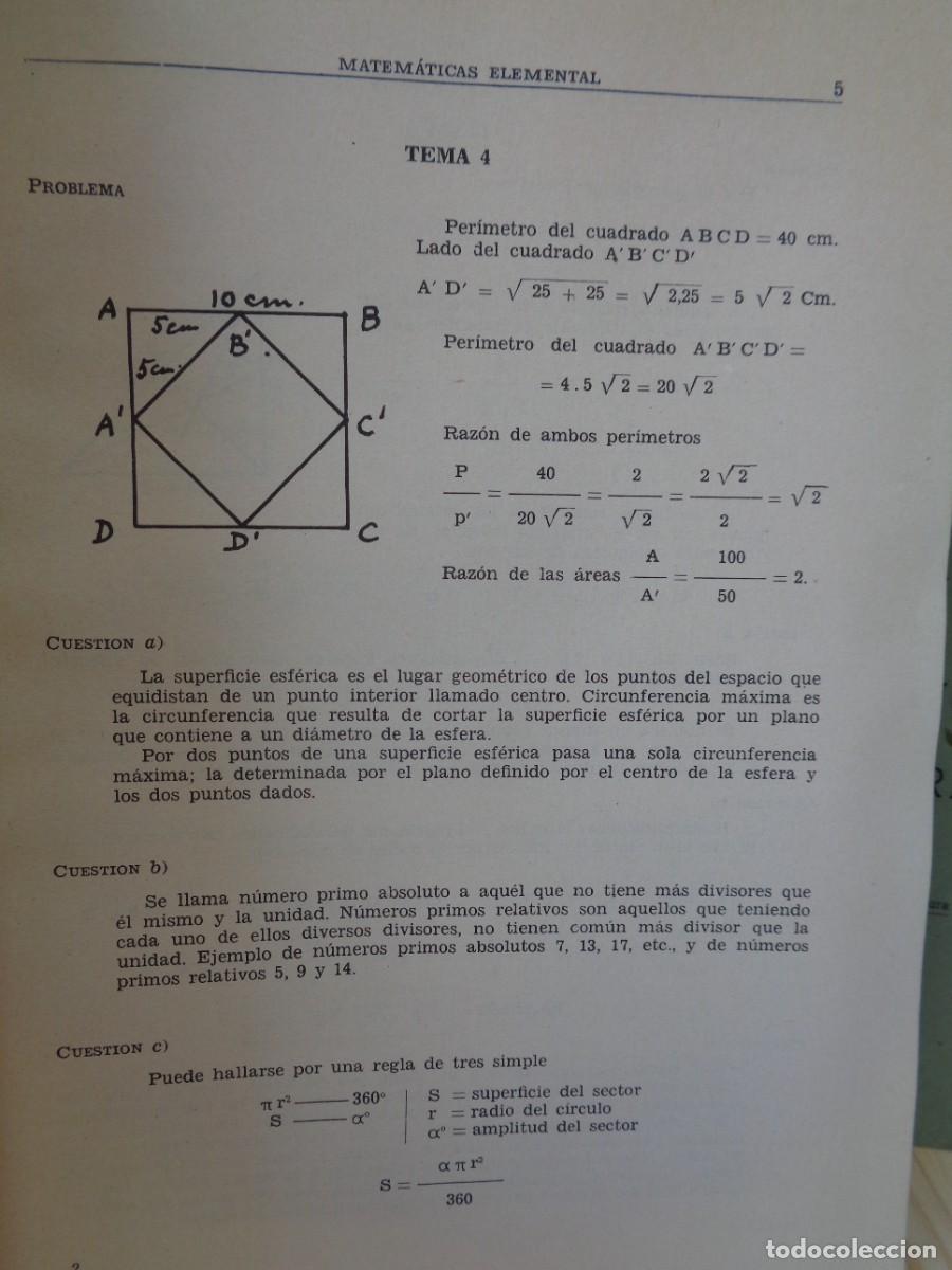 Libros de segunda mano: &iexcl;# Coleccion Escolar. ARITMETICA. + APENDICE + PROGRAMA. A&ntilde;os.- 1950... #! C-20 - Foto 14