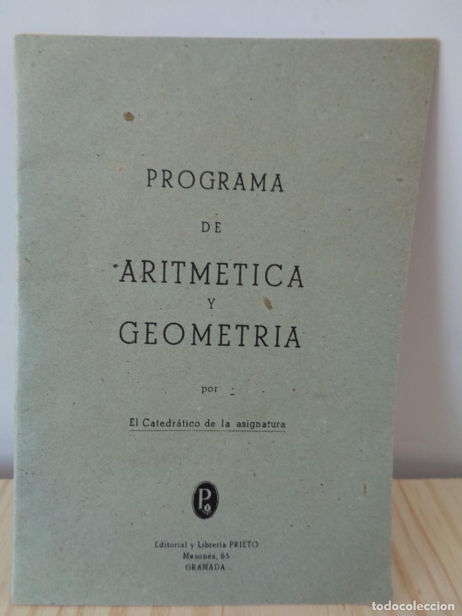 Libros de segunda mano: &iexcl;# Coleccion Escolar. ARITMETICA. + APENDICE + PROGRAMA. A&ntilde;os.- 1950... #! C-20 - Foto 17