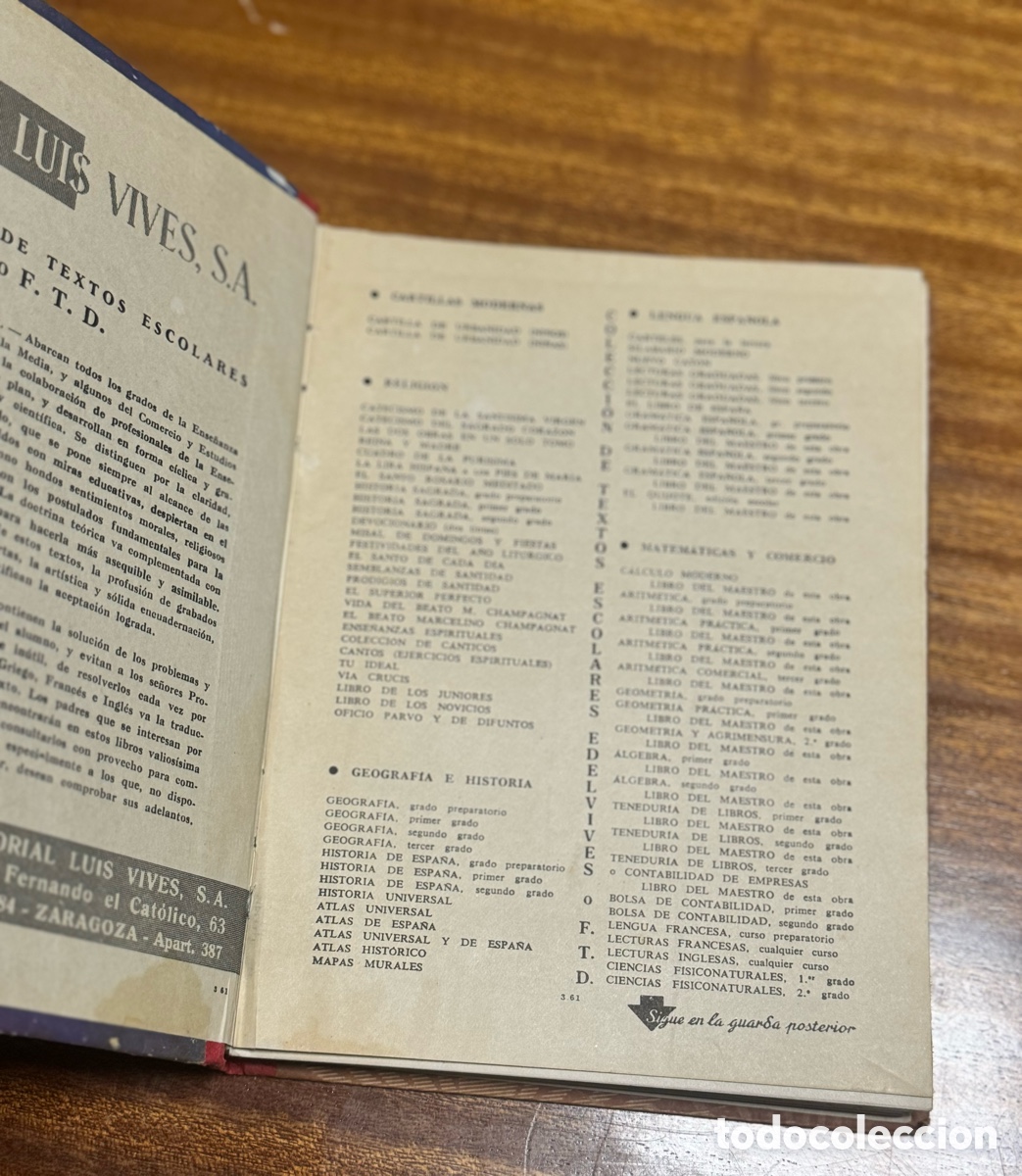 Libros de segunda mano: El libro de Espa&ntilde;a Luis Vives - Foto 4