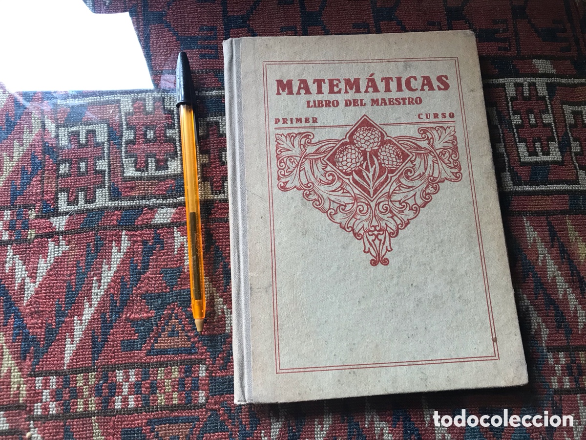 Libros de segunda mano: Matem&aacute;ticas, libro del maestro, primer curso. Edelvives - Foto 1