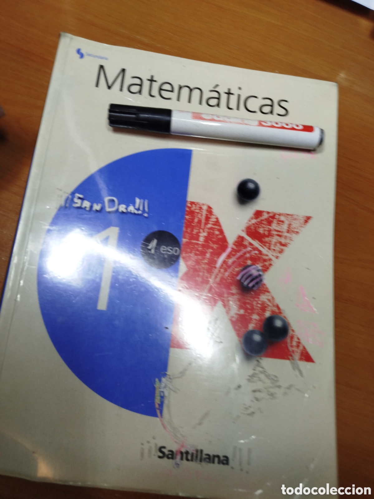 Libros de segunda mano: Matem&aacute;ticas secundaria santillana. 1 eso. - Foto 1