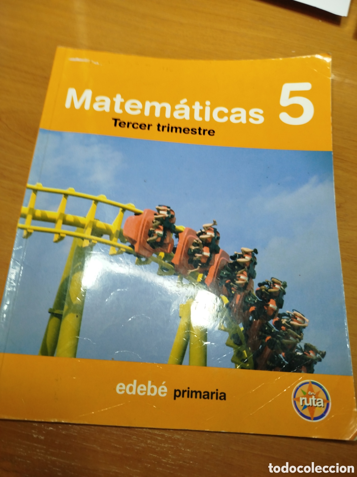 Libros de segunda mano: Matem&aacute;ticas 5. Edeb&eacute; primaria en ruta. - Foto 1