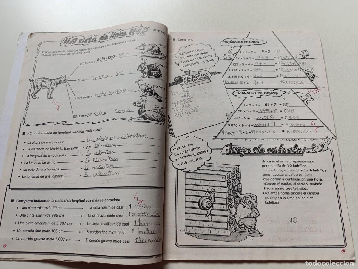 Libros de segunda mano: Libro EXPRESI&Oacute;N MATEM&Aacute;TICA 4 EGB Tercer Trimestre Santillana Programa integrado de n&uacute;meros - Foto 4