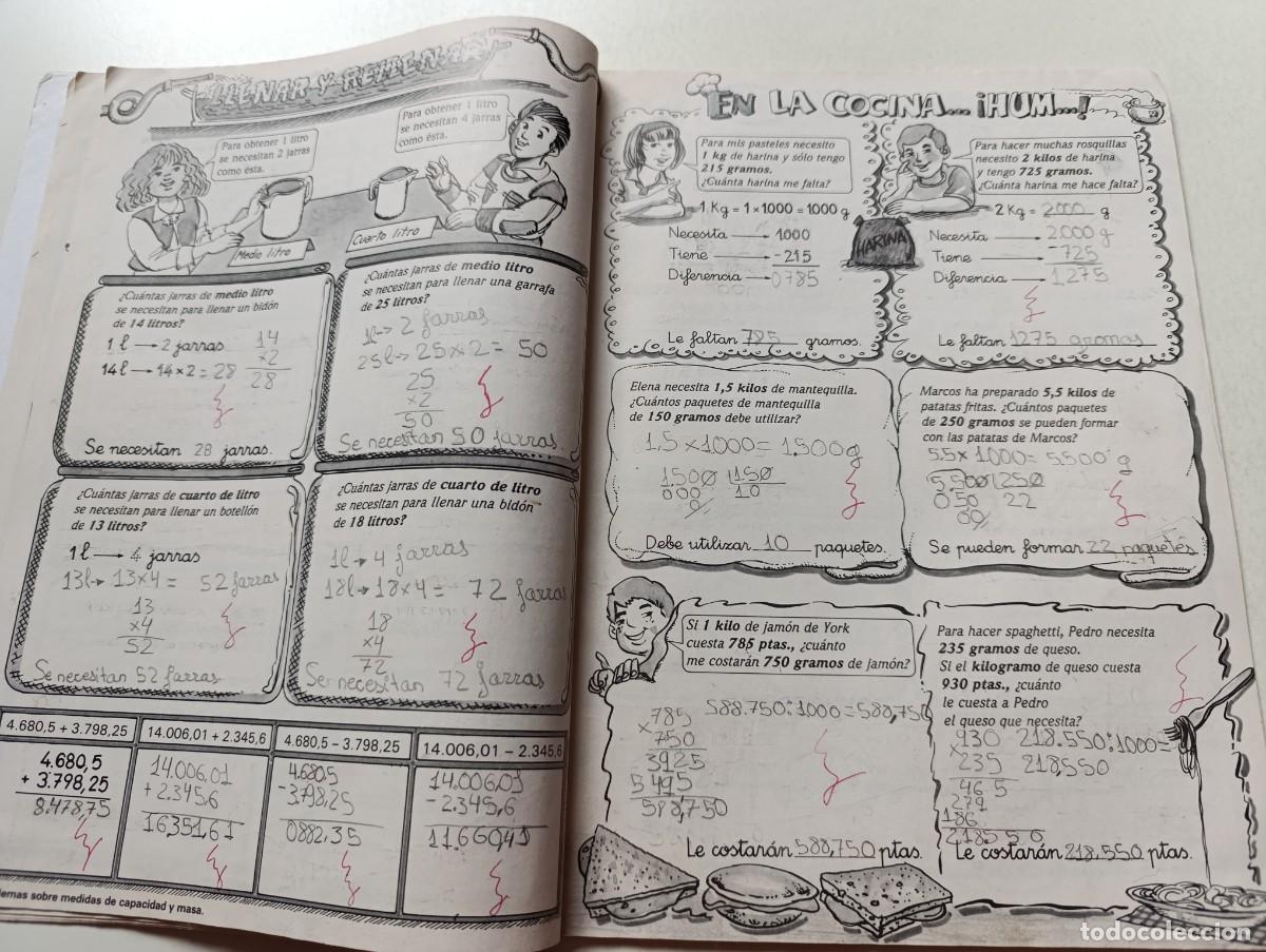 Libros de segunda mano: Libro EXPRESI&Oacute;N MATEM&Aacute;TICA 4 EGB Tercer Trimestre Santillana Programa integrado de n&uacute;meros - Foto 5